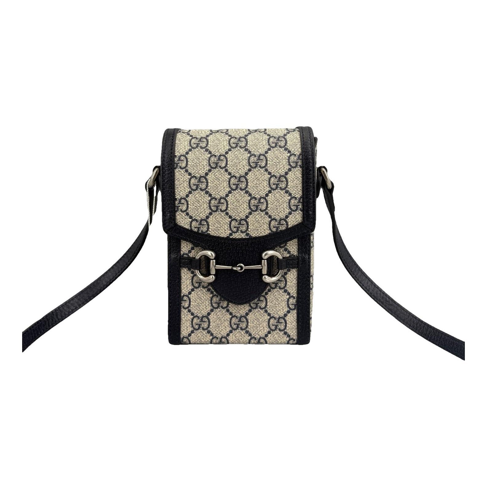Horsebit 1955 Vertical leather handbag