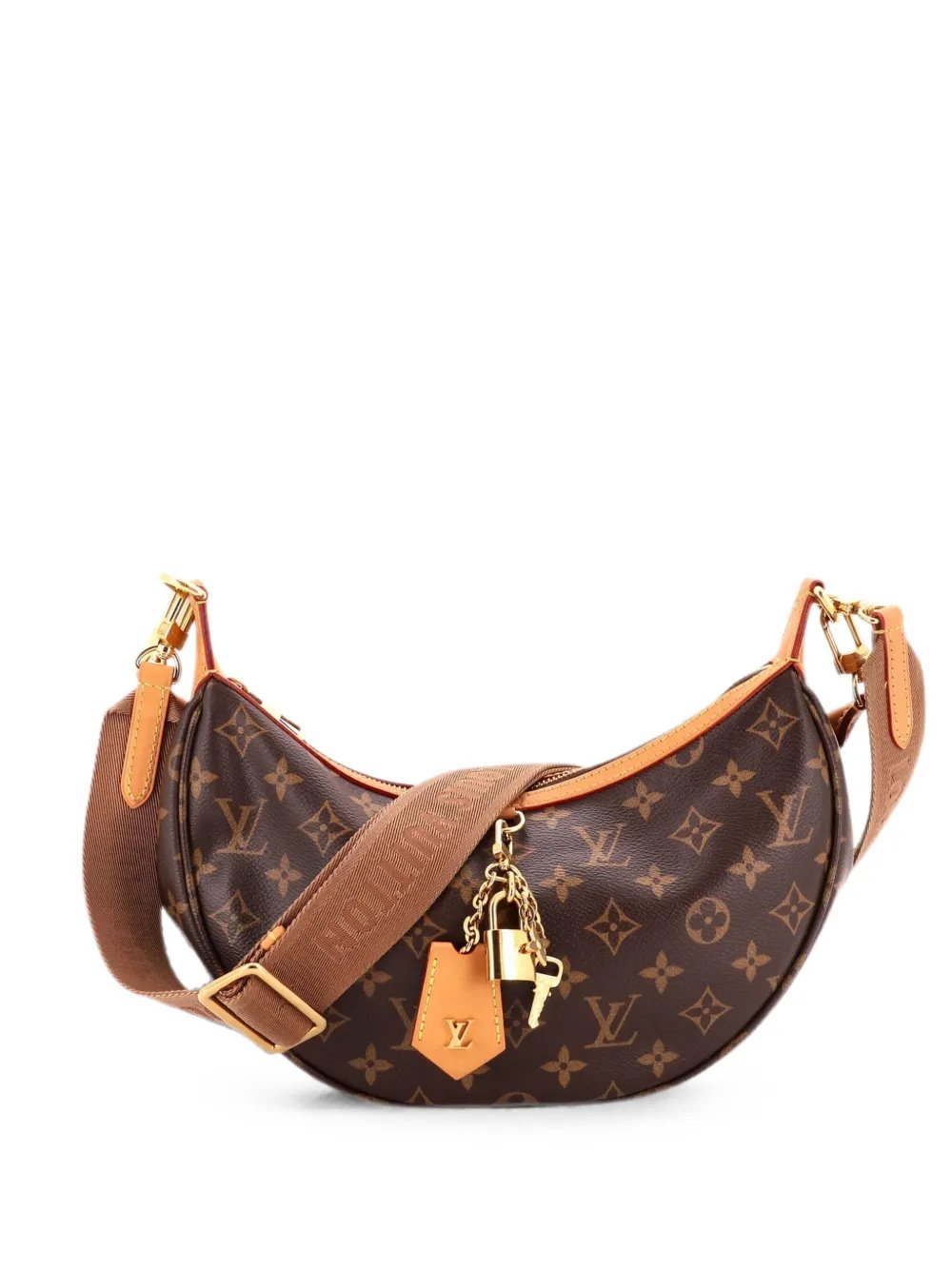 Looping NM Handbag Monogram Canvas shoulder bag