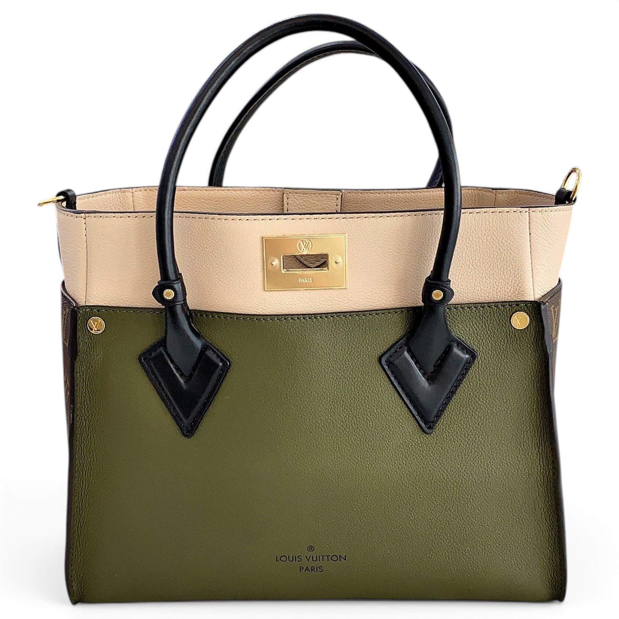 On My Side leather handbag