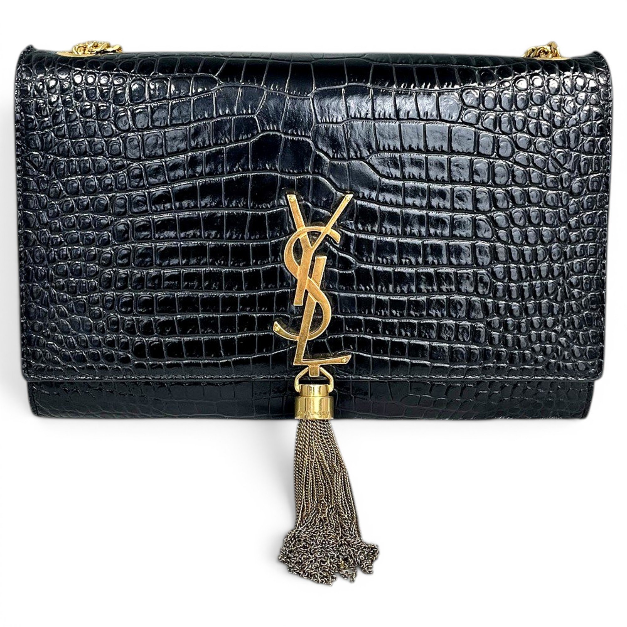 Pompom Kate leather crossbody bag