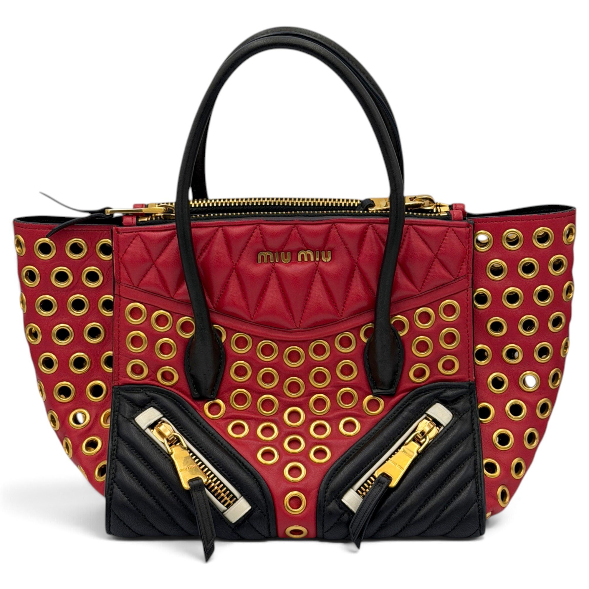 Leather tote