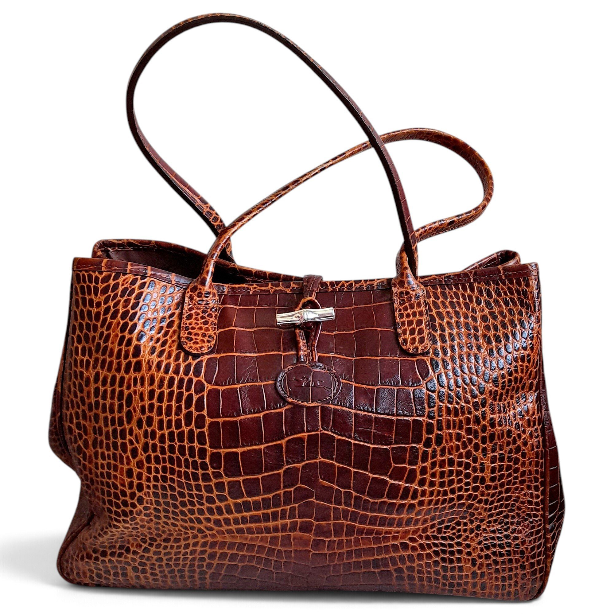 Roseau leather handbag