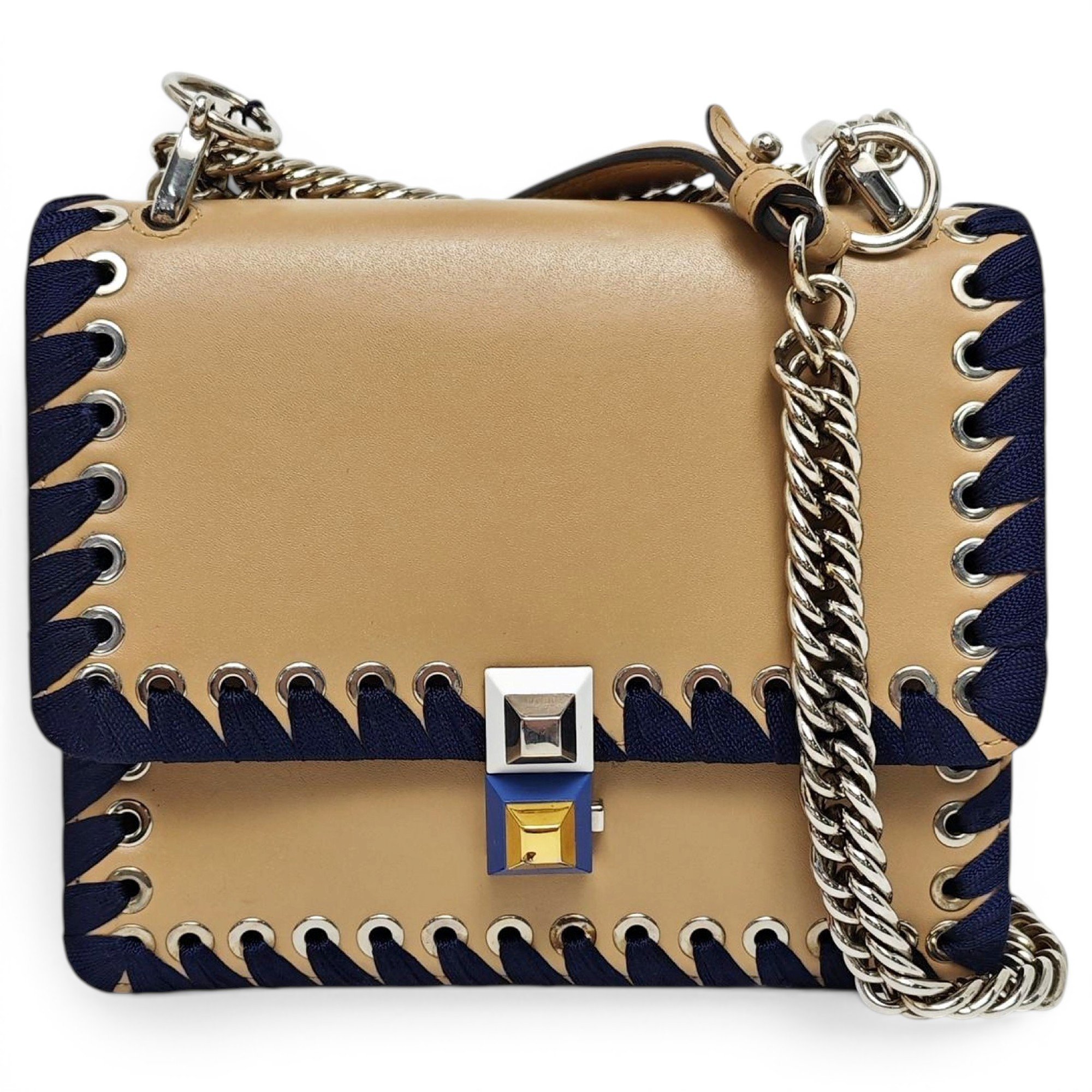 Kan I leather handbag