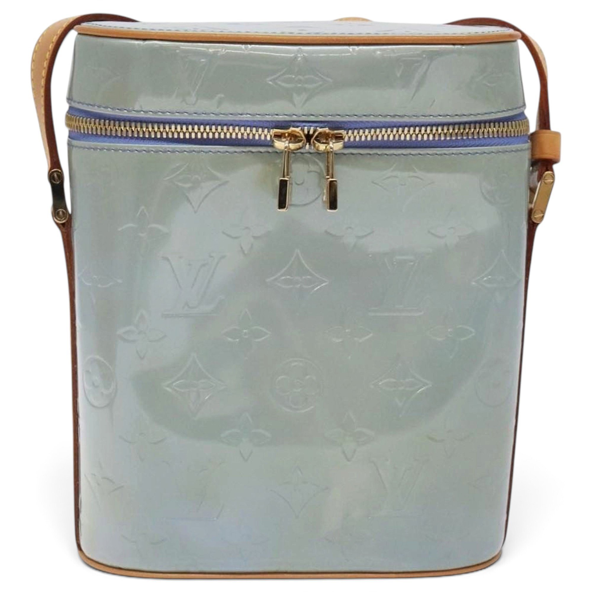 Sullivan patent leather handbag