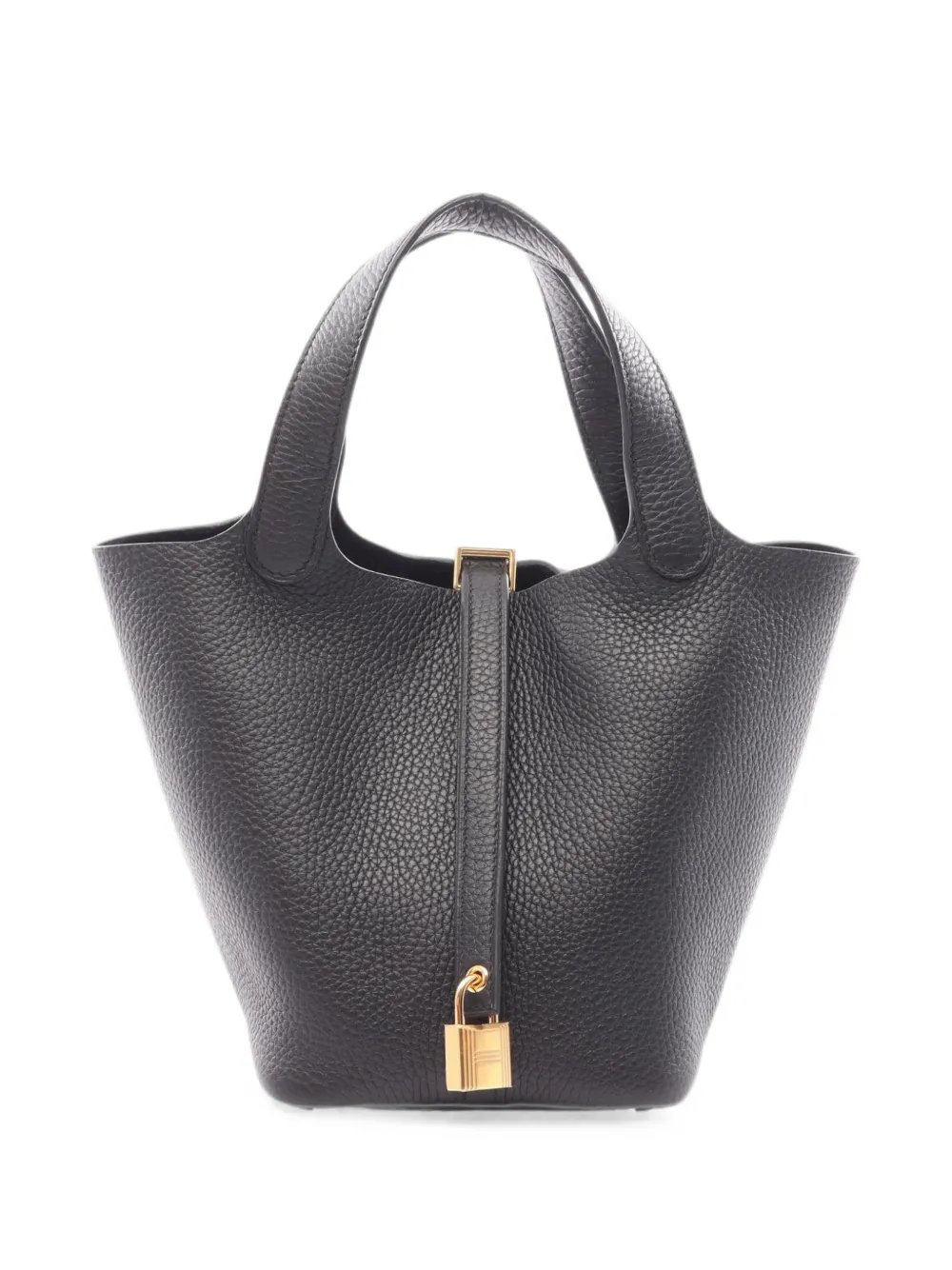 2025 PM Picotin Lock leather tote bag