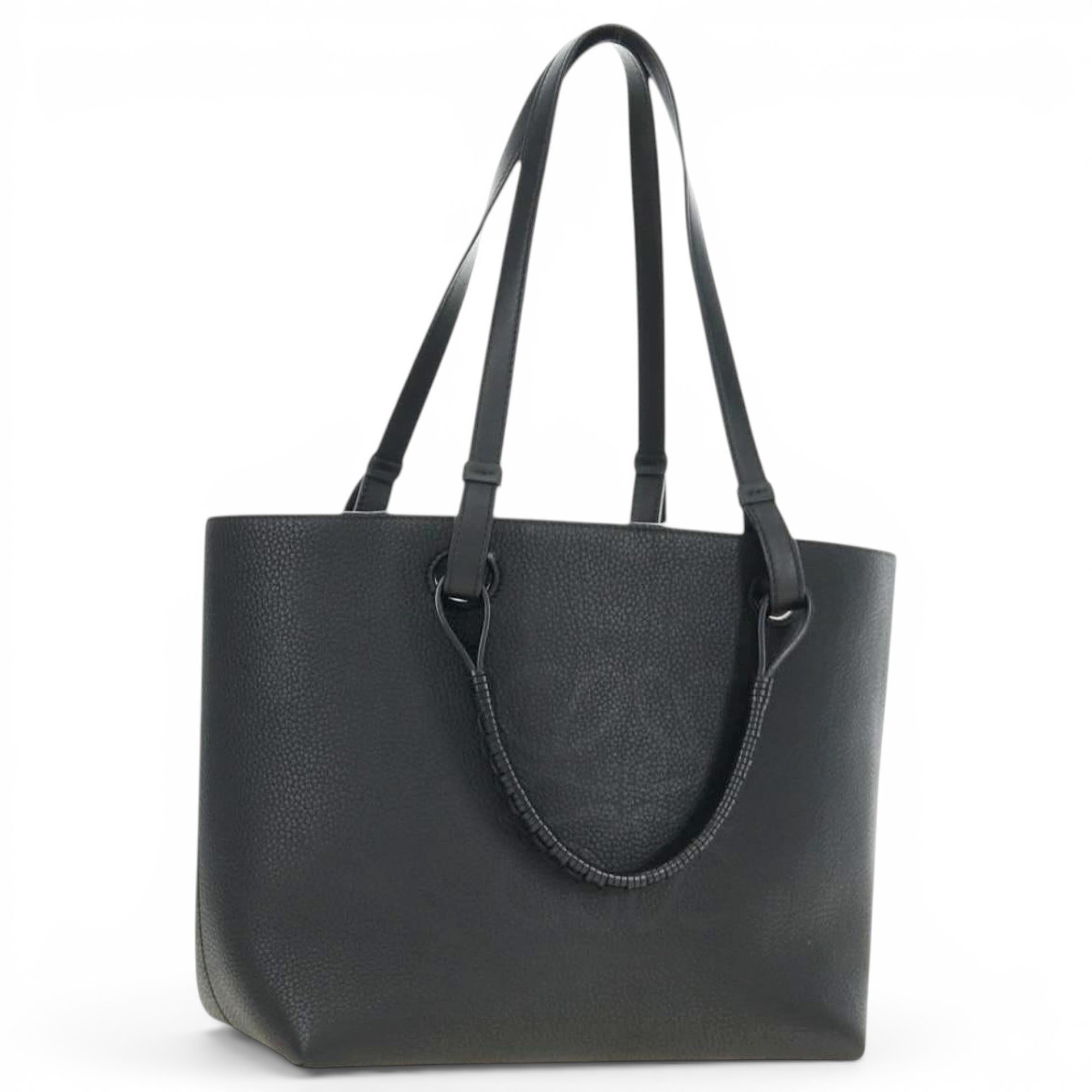 Leather tote