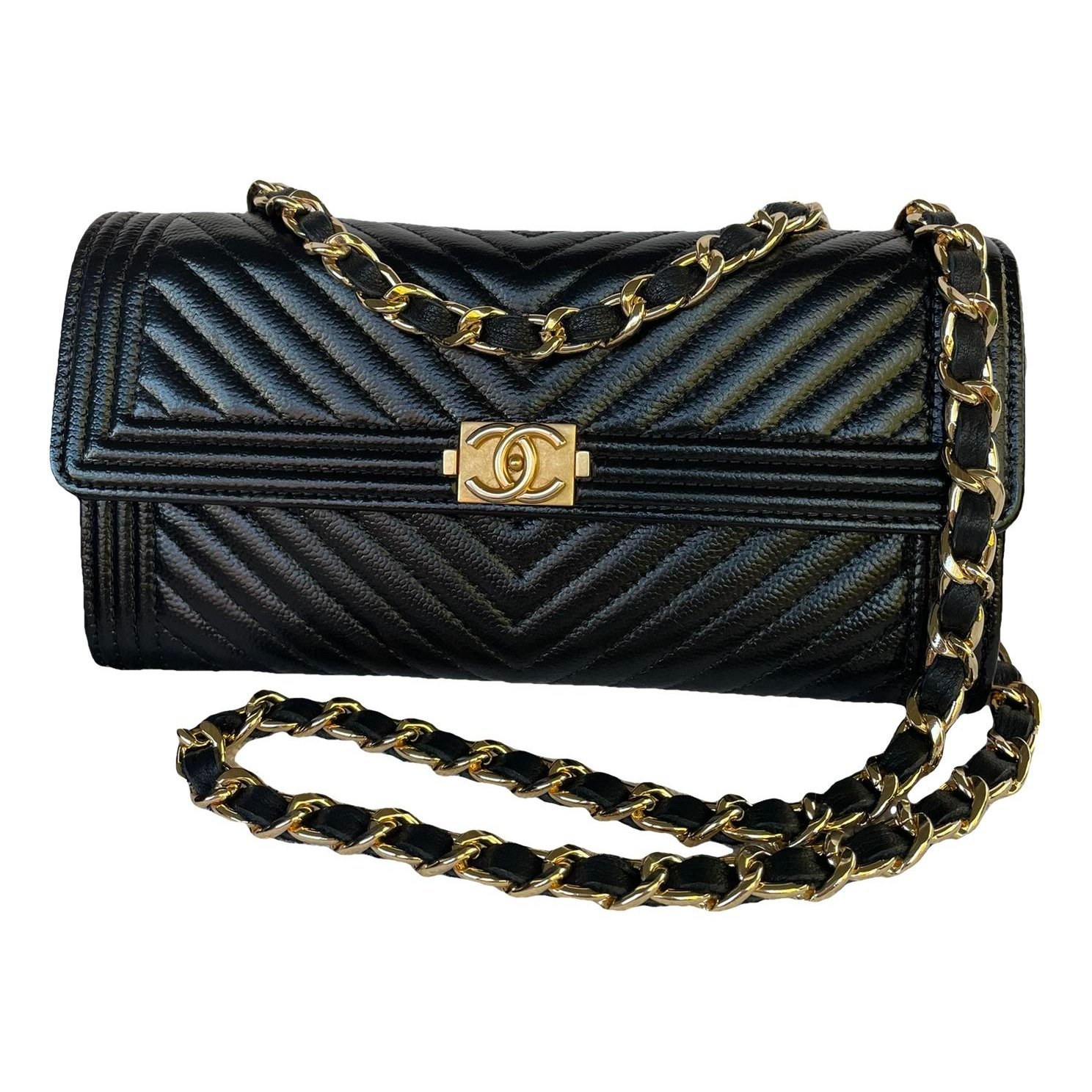 Boy leather crossbody bag