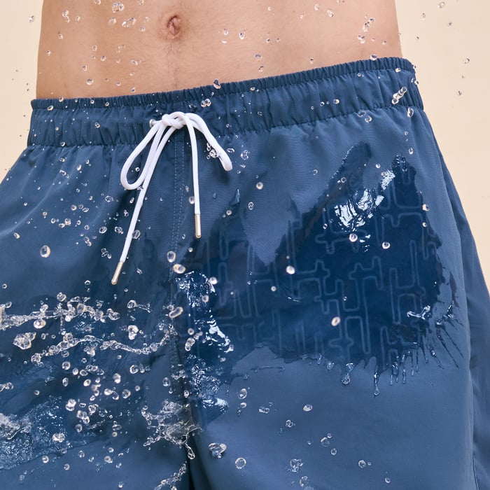 Bleu Turquin "H Fantome" Swim Trunks