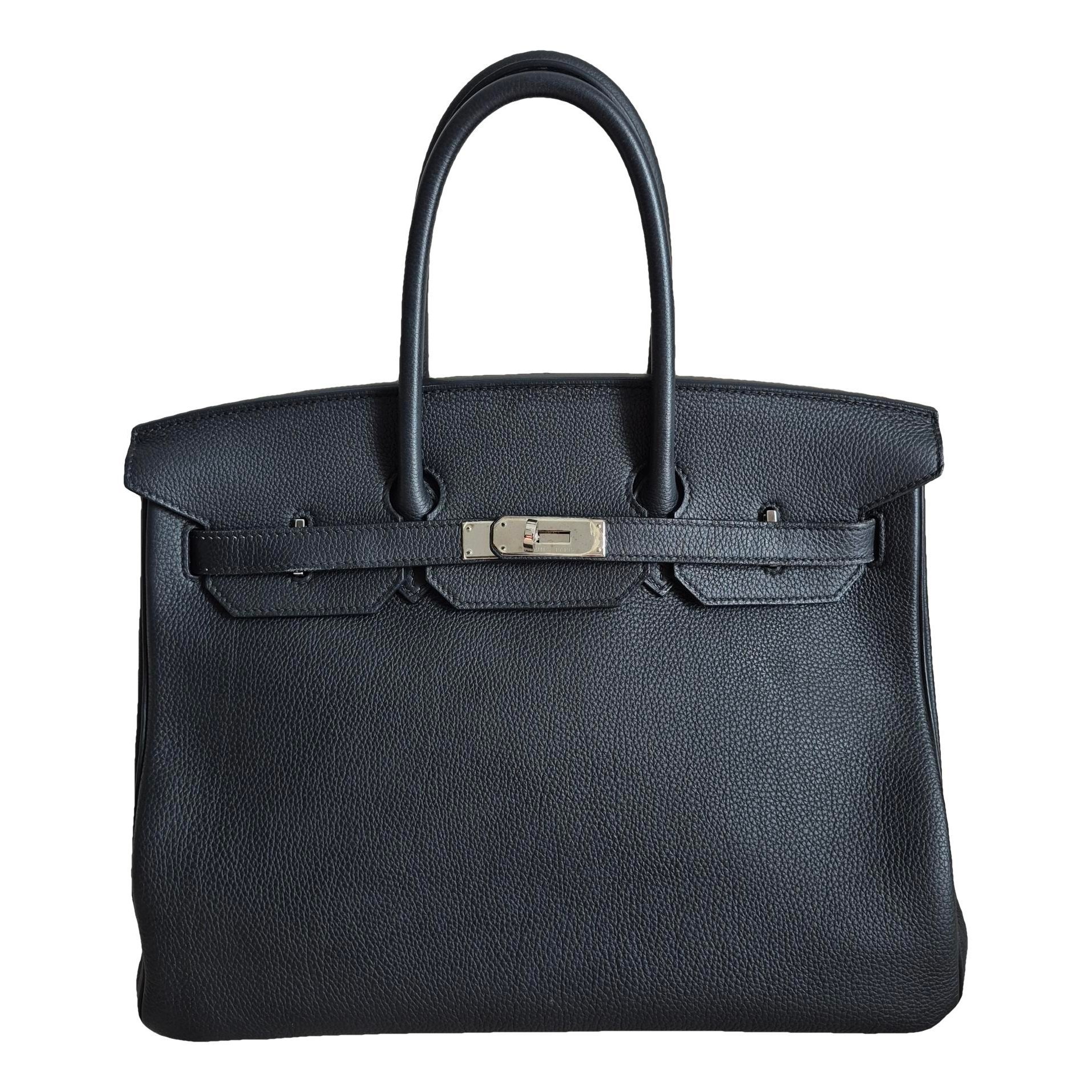 Hermes Birkin 35 Handbag Togo Leather 2015