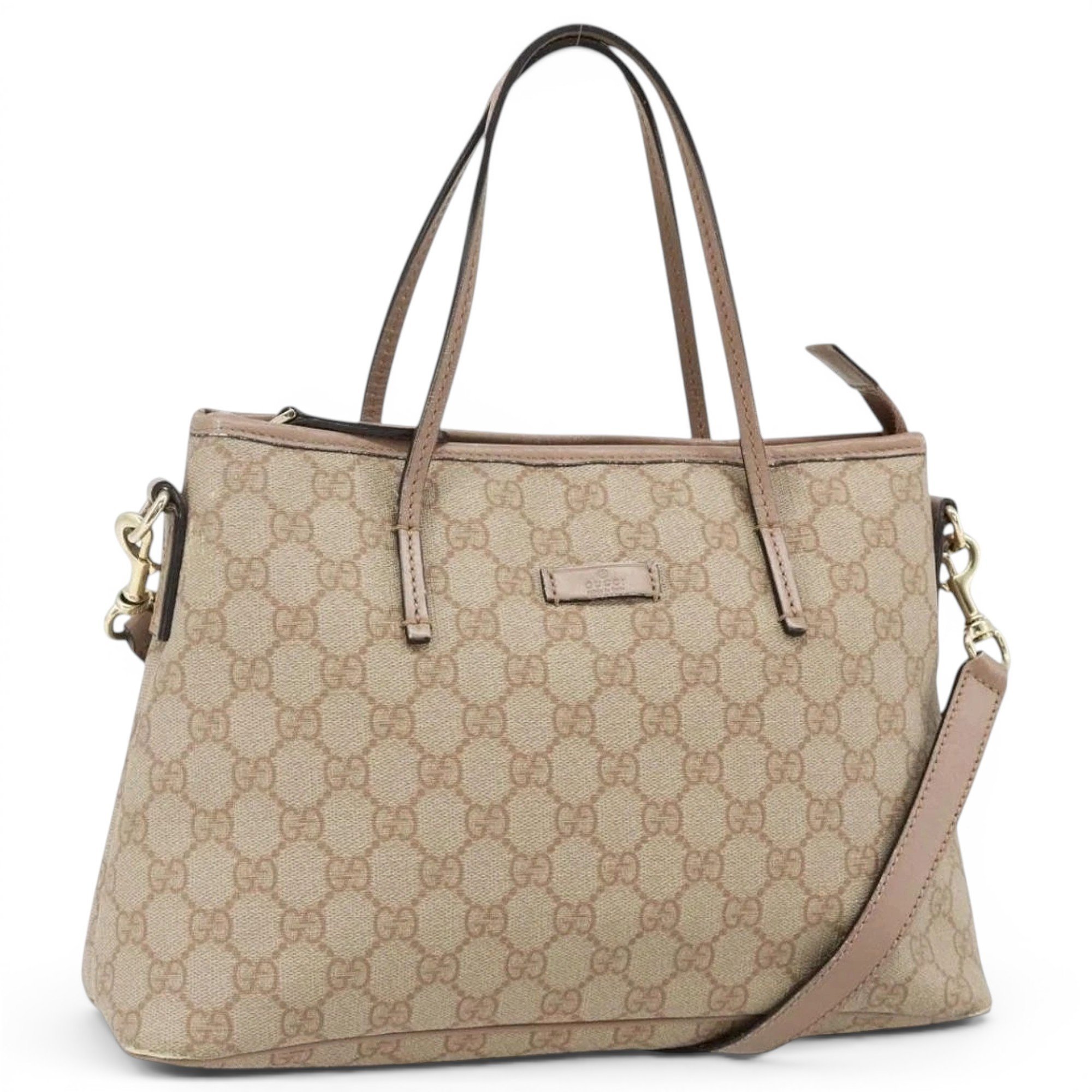 Leather tote