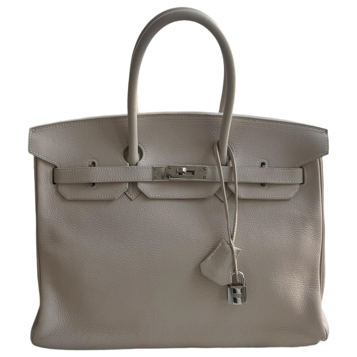 Birkin 35 leather handbag