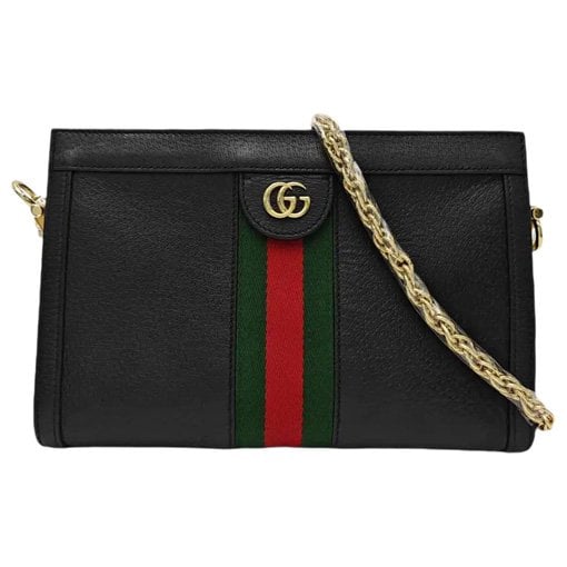 Ophidia leather handbag
