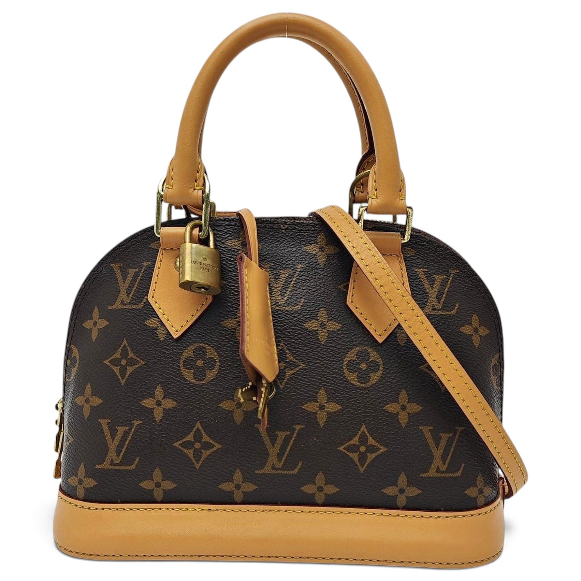 Alma leather handbag