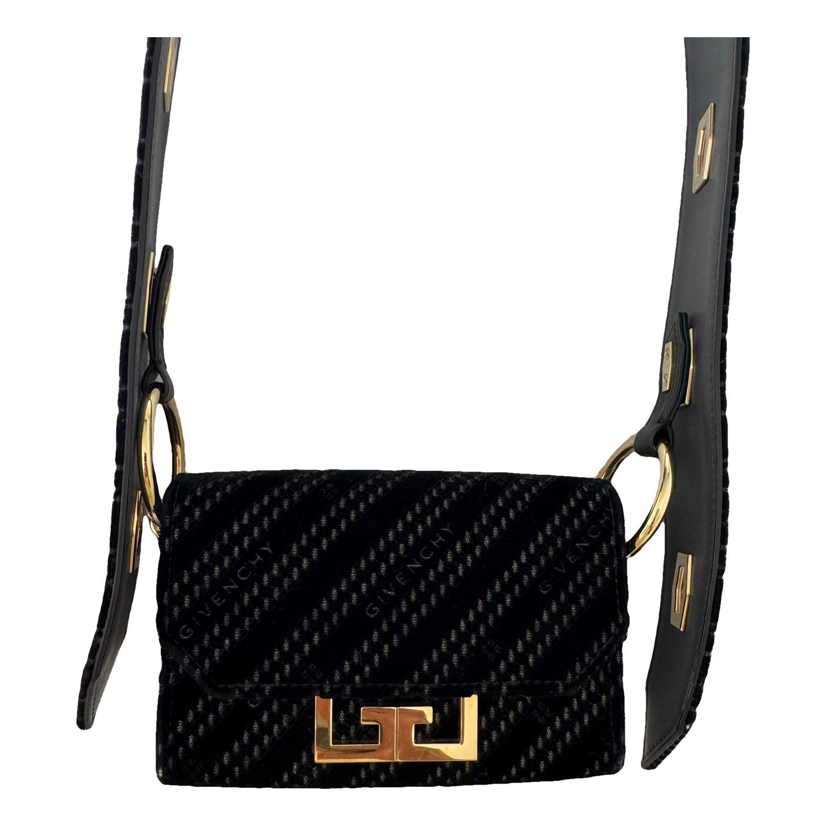Eden velvet mini bag