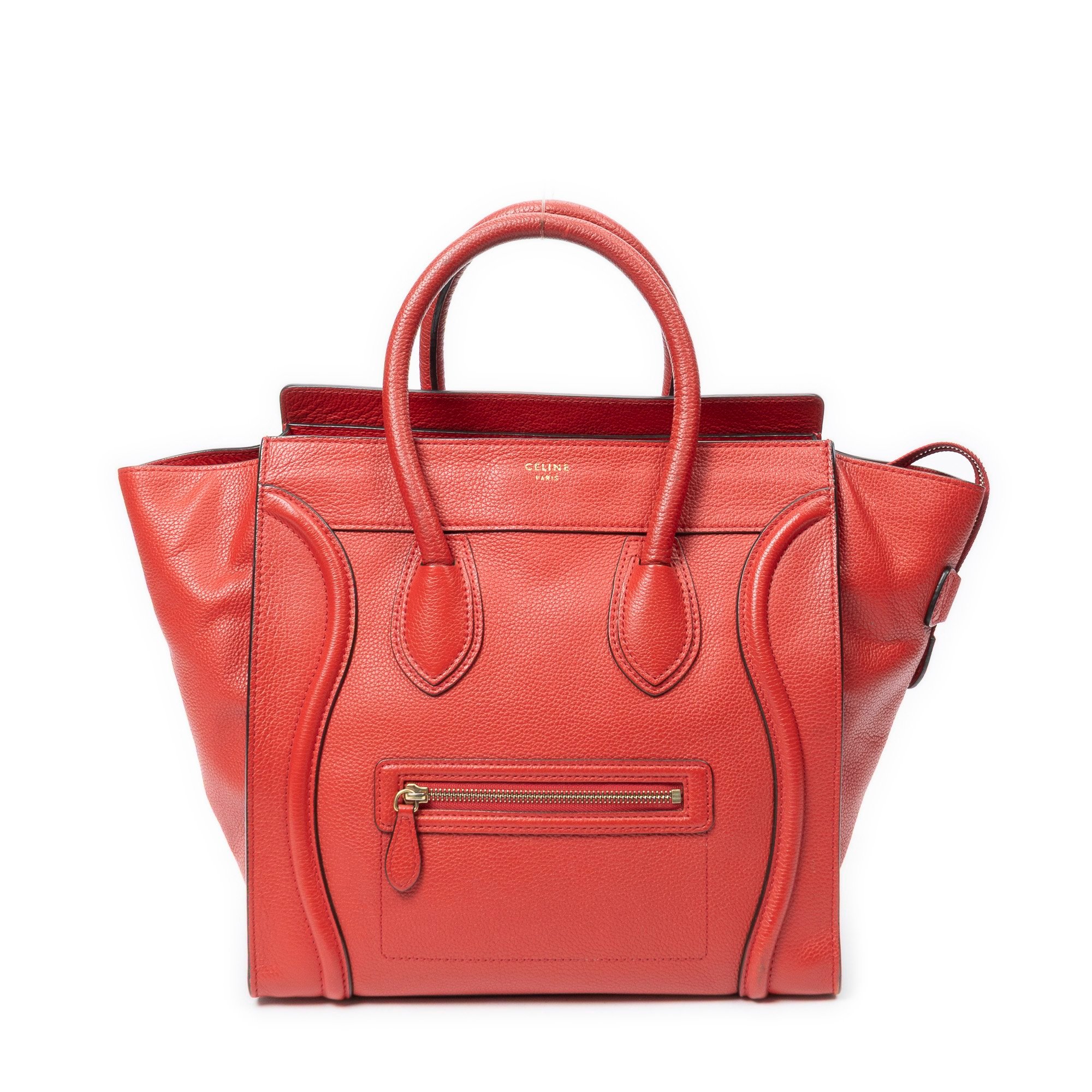 Luggage leather handbag