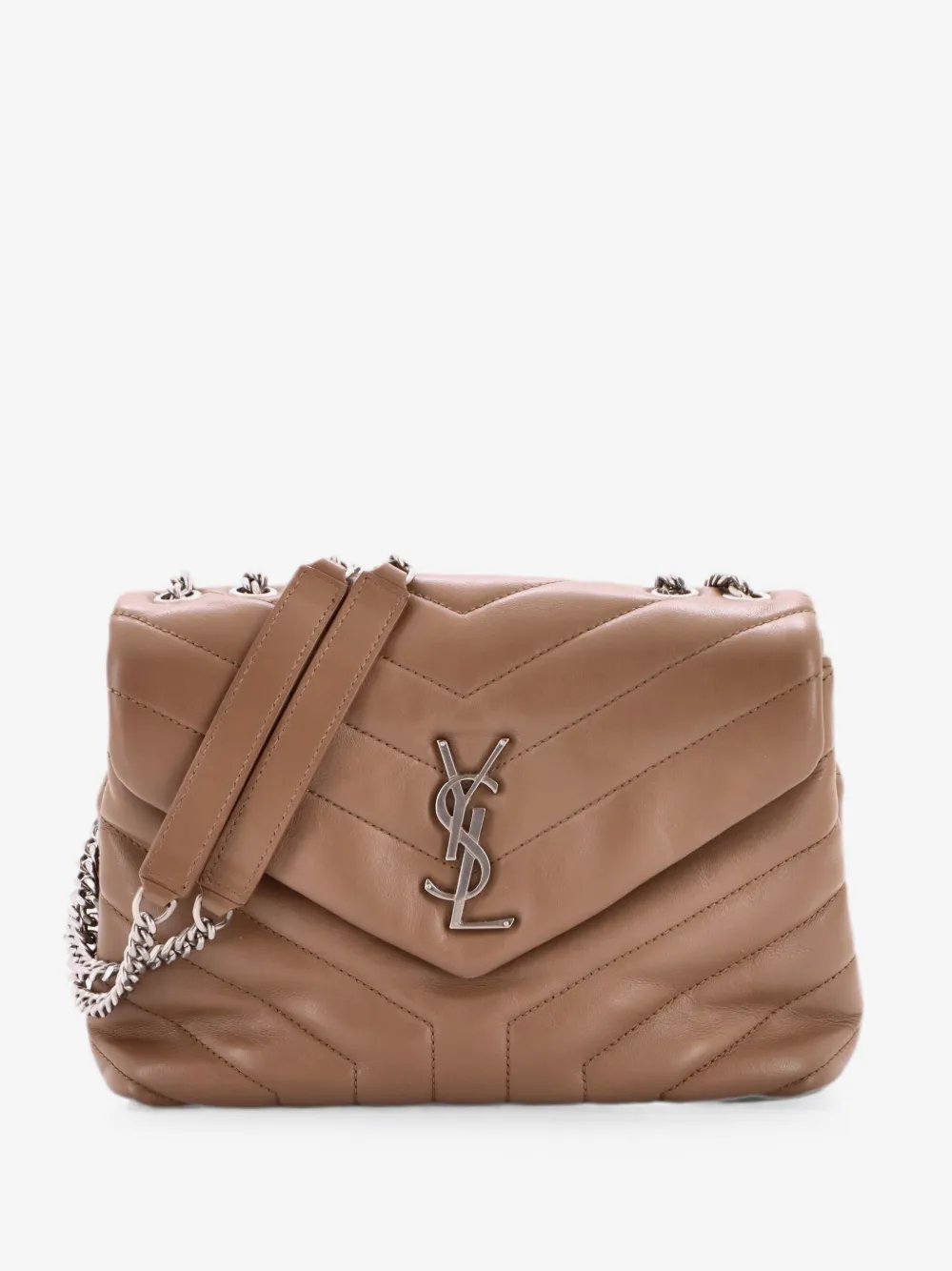 Loulou Matelasse Chevron Leather Small shoulder bag