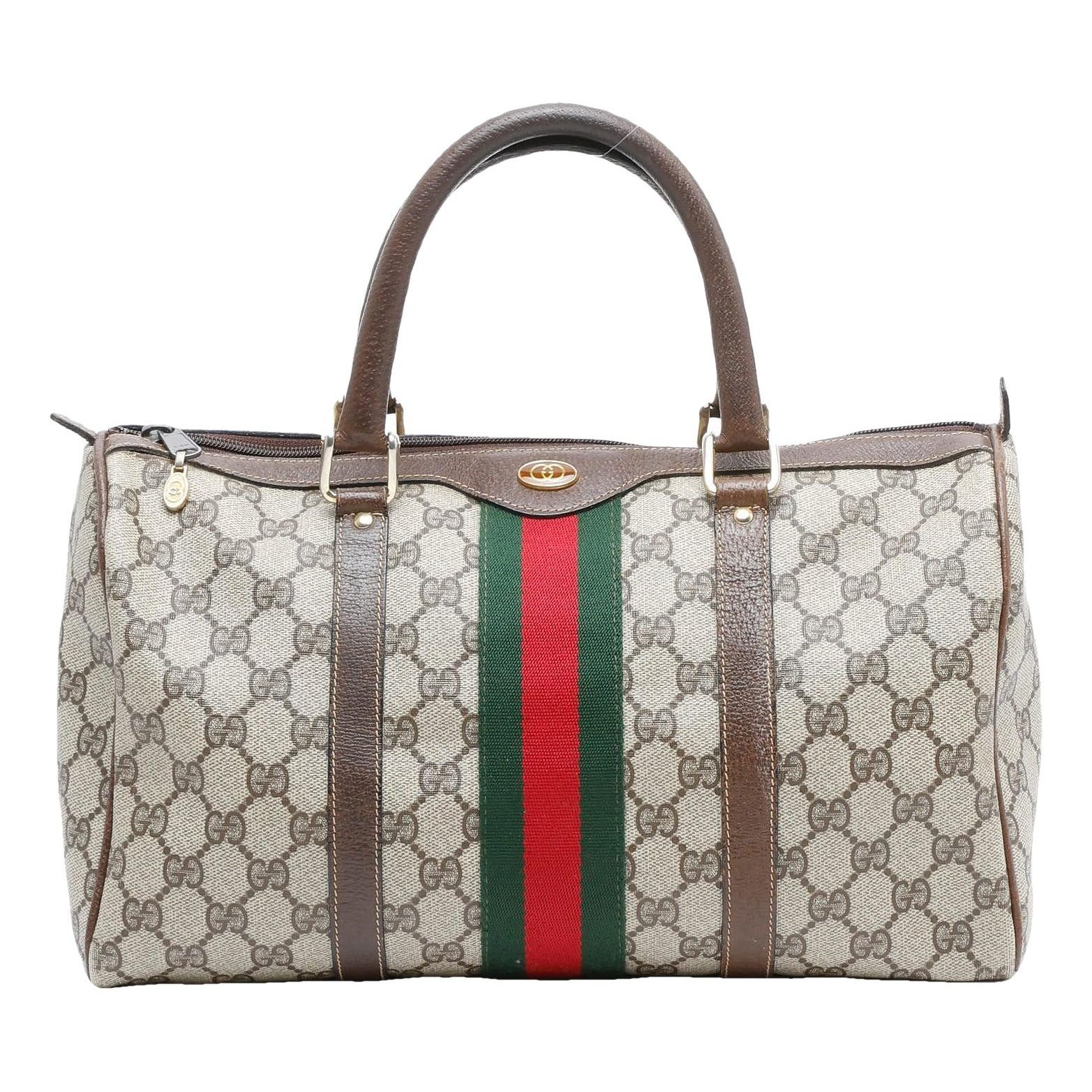 Ophidia GG Supreme leather handbag