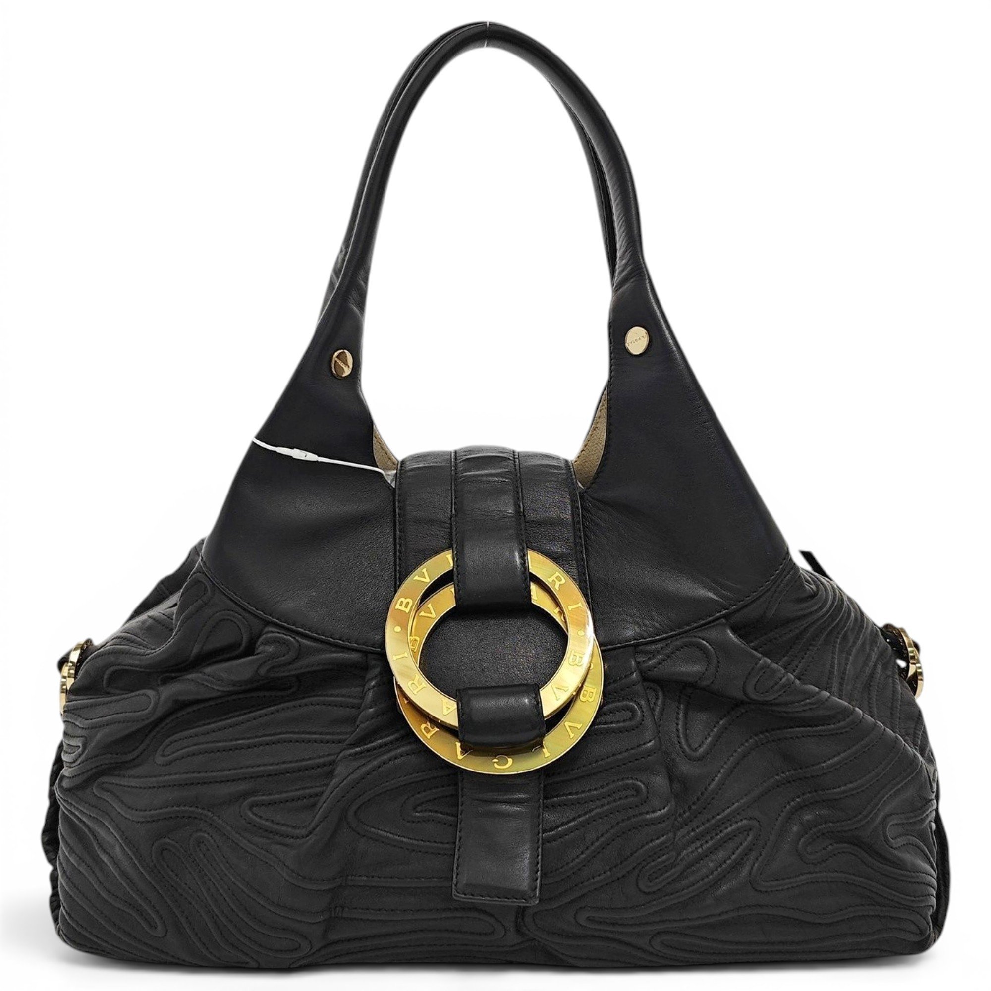 Chandra leather handbag