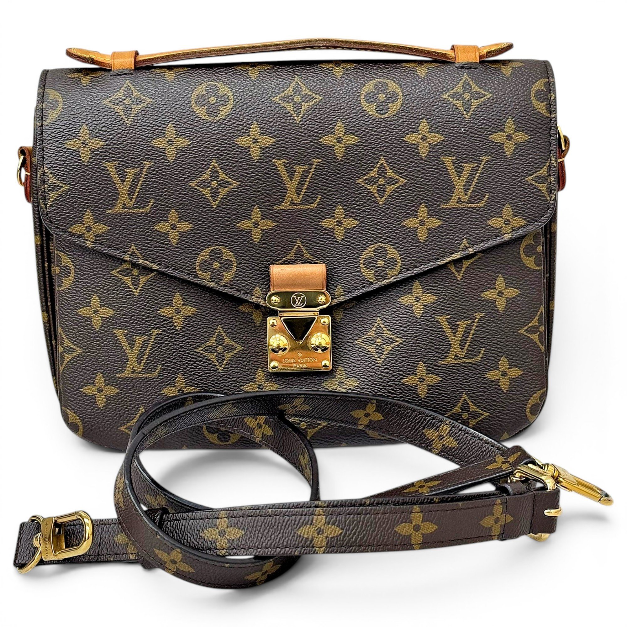 Metis leather handbag