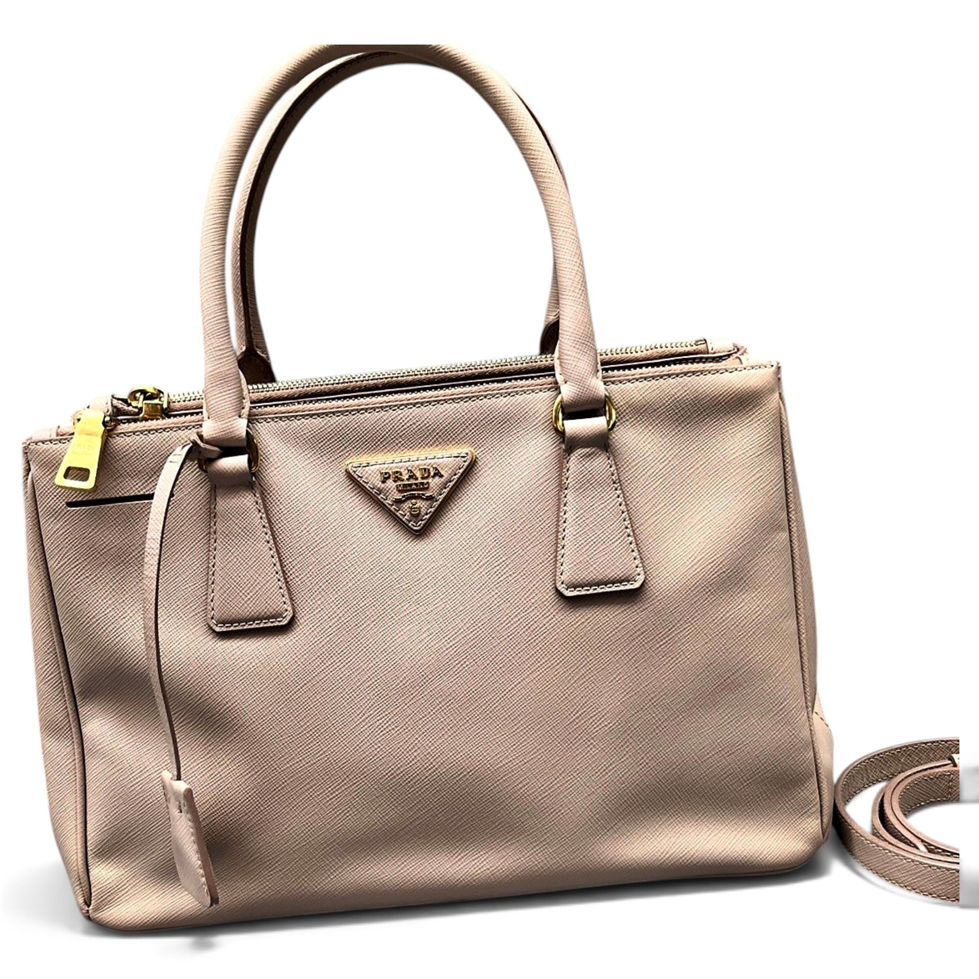 Galleria leather handbag