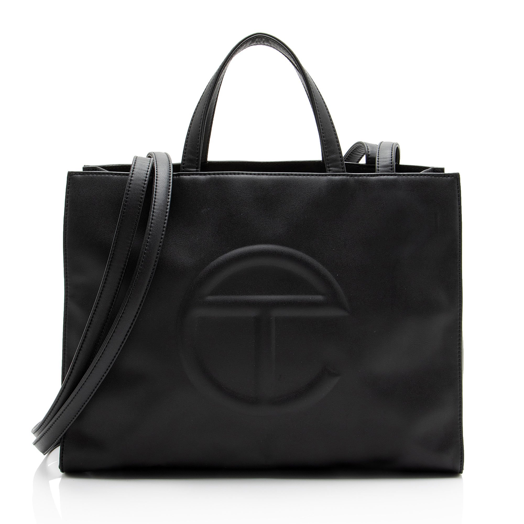 Vegan leather tote