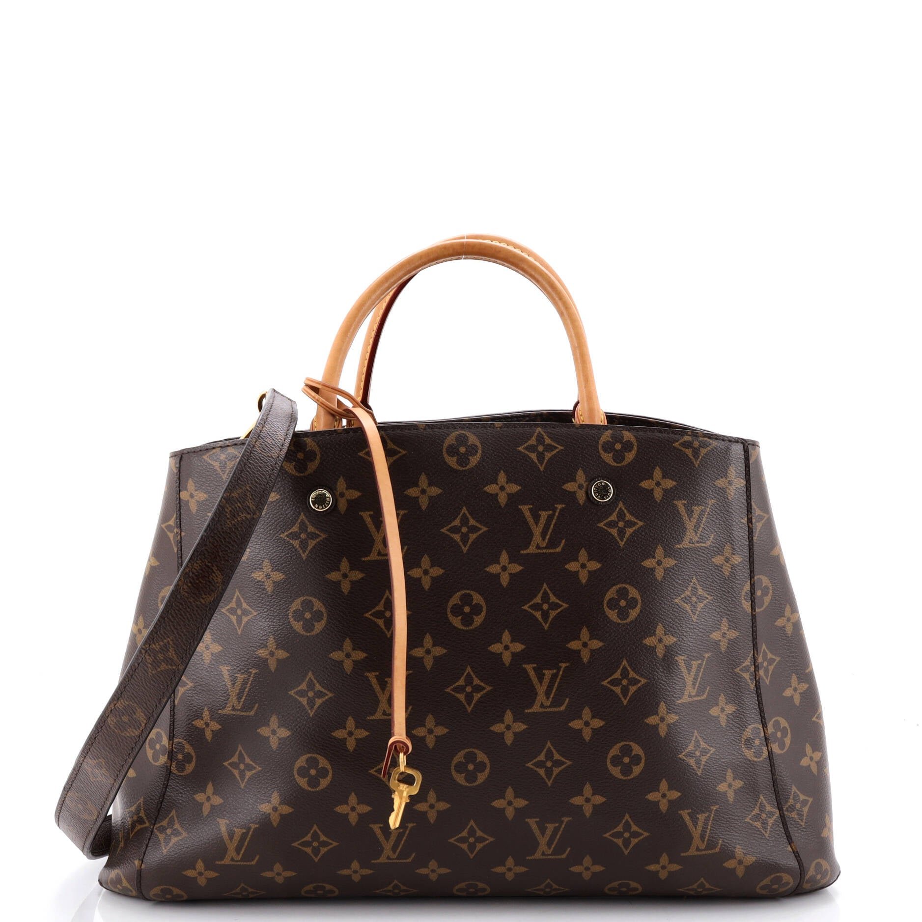 Montaigne Handbag Monogram Canvas GM
