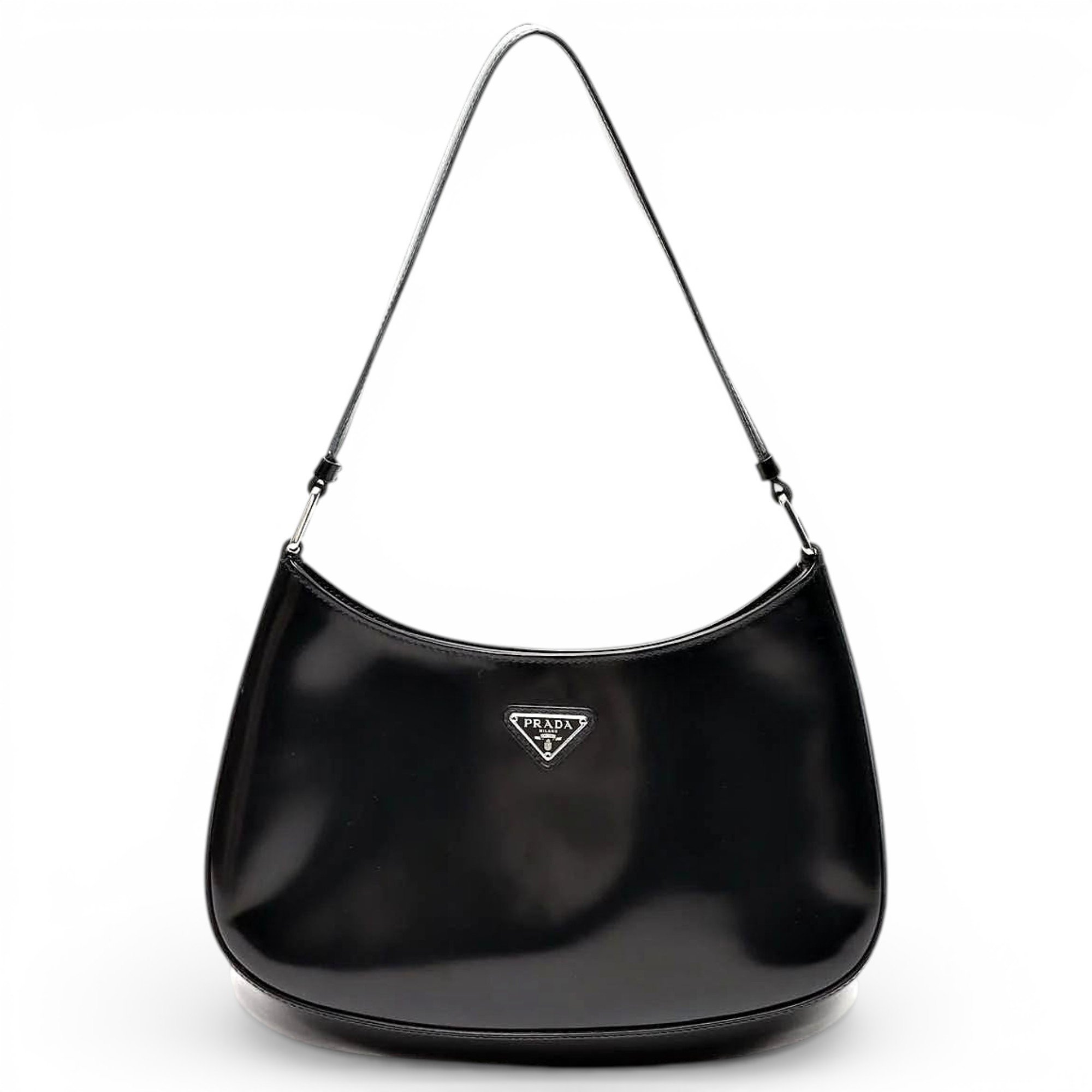 Cleo patent leather handbag