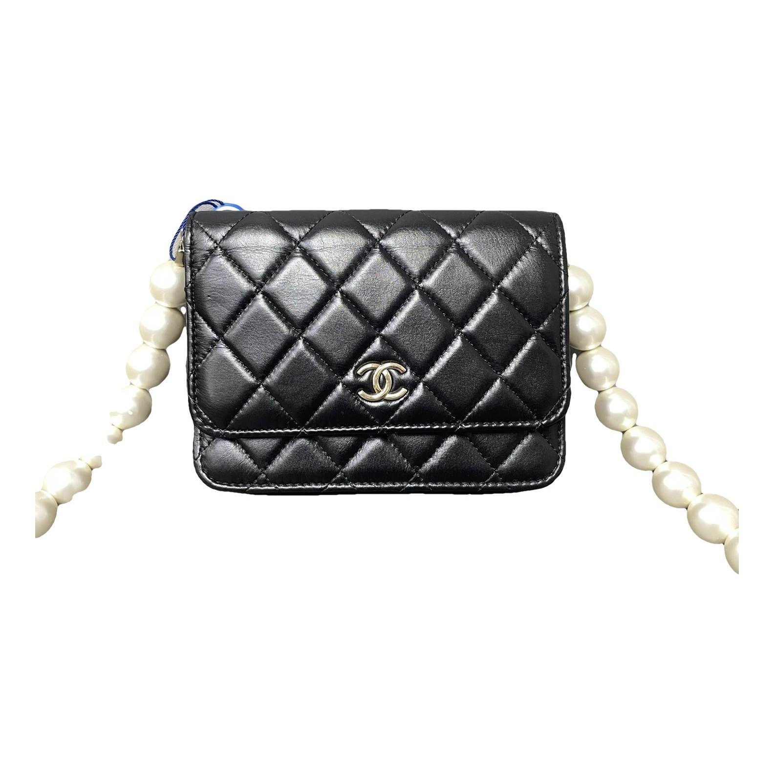 Wallet On Chain Timeless/Classique leather handbag