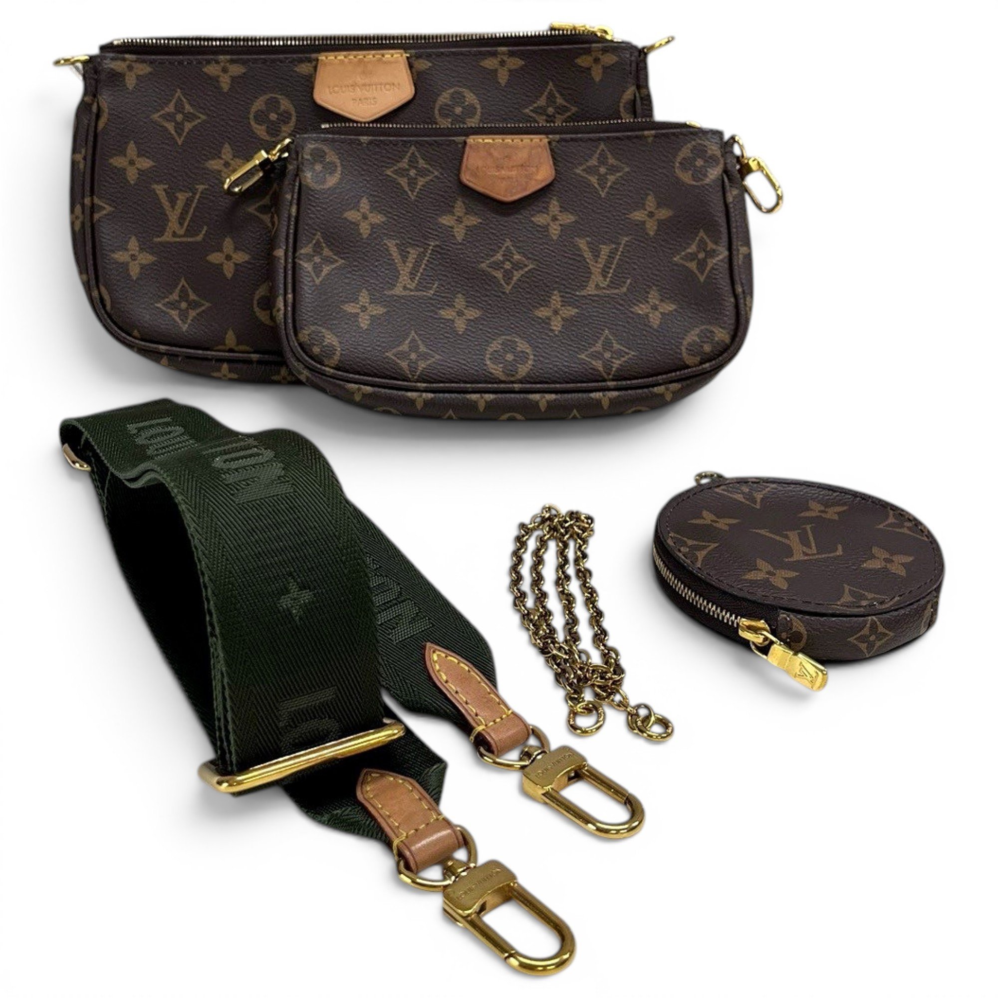 Multi Pochette Accessoires leather handbag