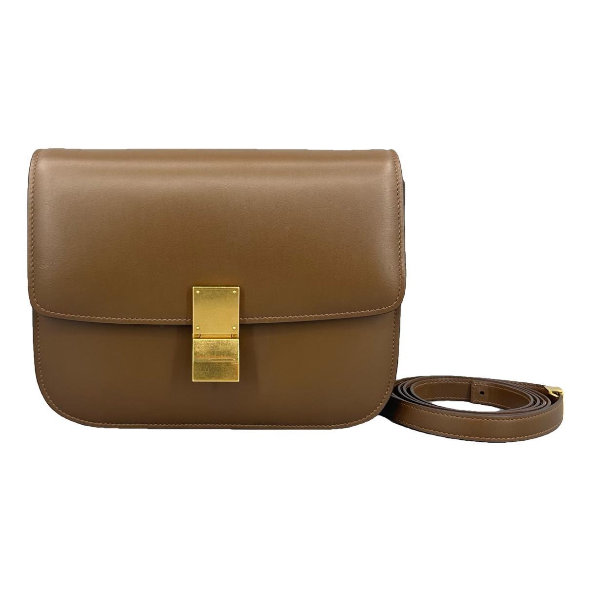 Classic leather handbag