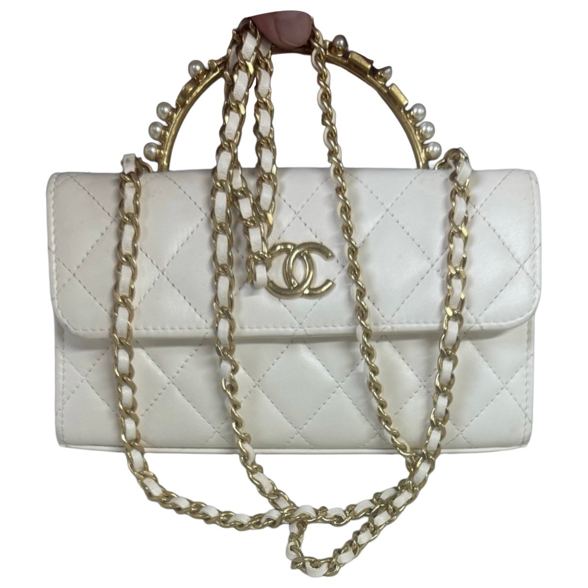 Coco Handle leather handbag