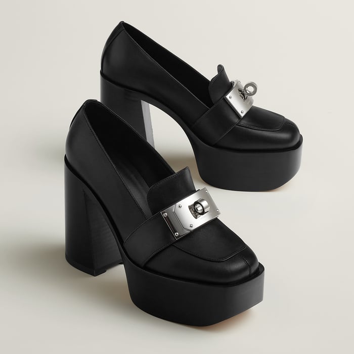 Noir Escarpim Heel 70