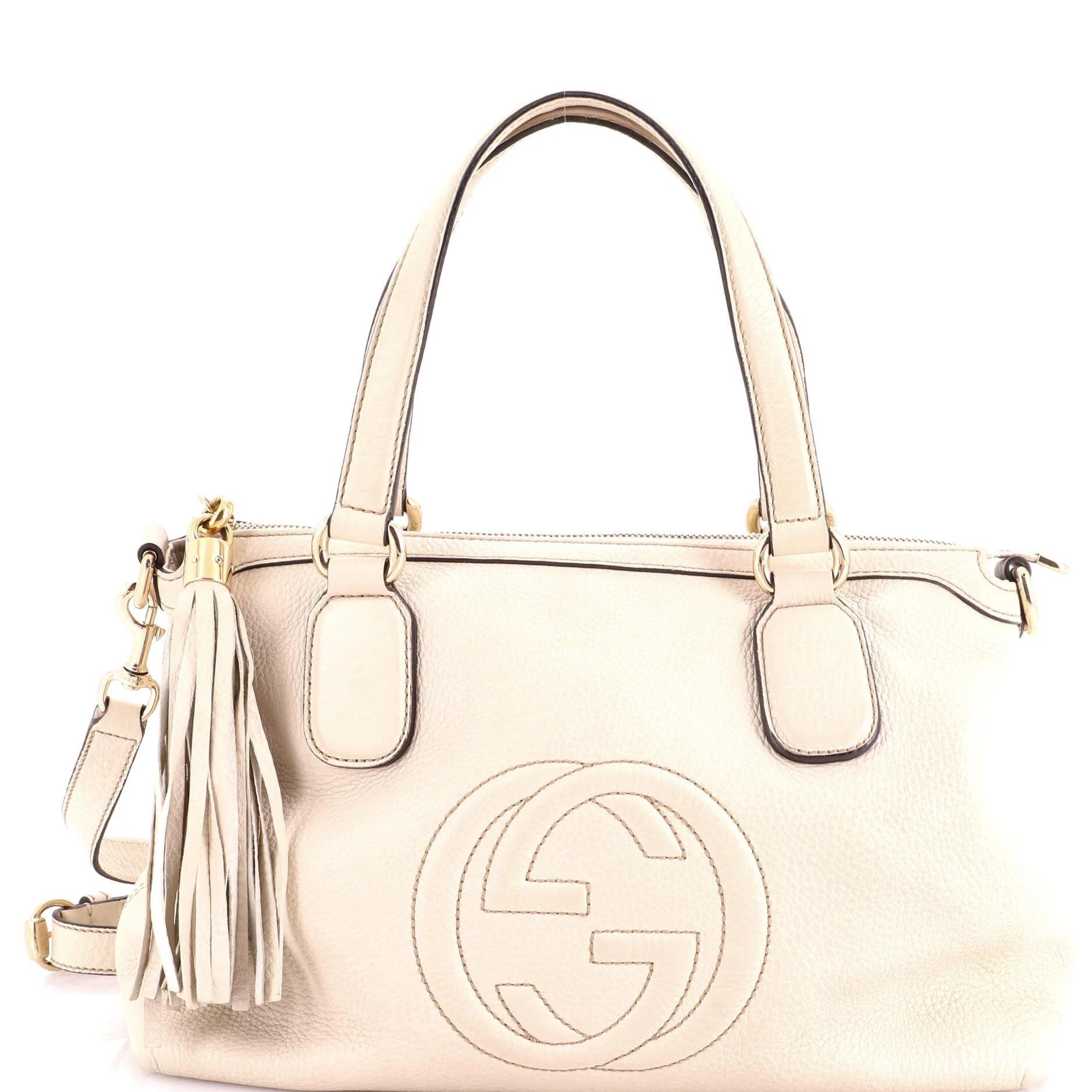 Leather satchel