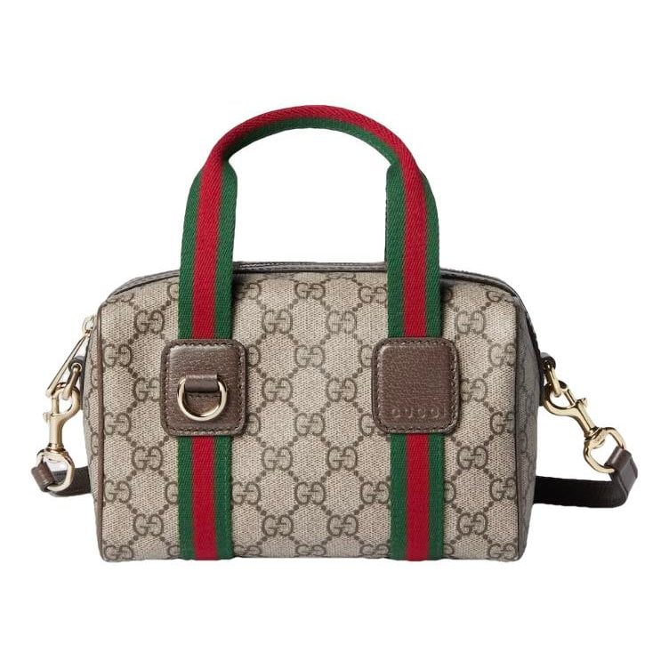Ophidia Boston leather handbag