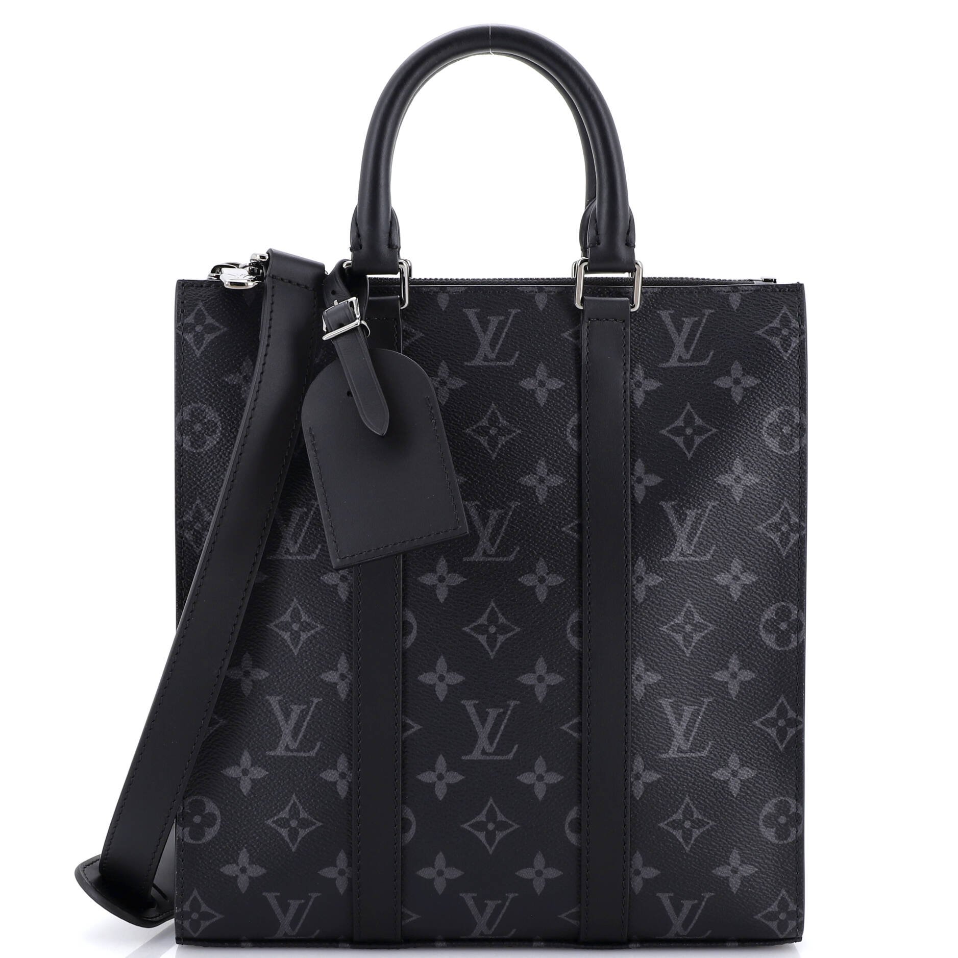 Sac Plat Cross Bag Monogram Eclipse Canvas