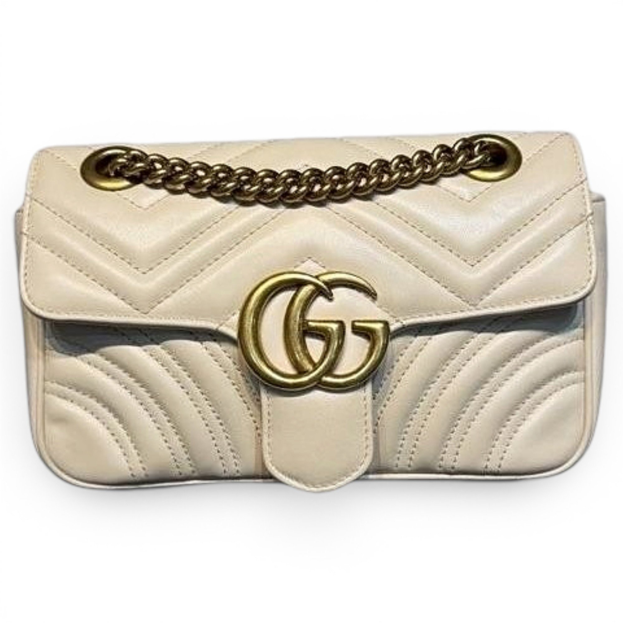 GG Marmont Flap leather handbag