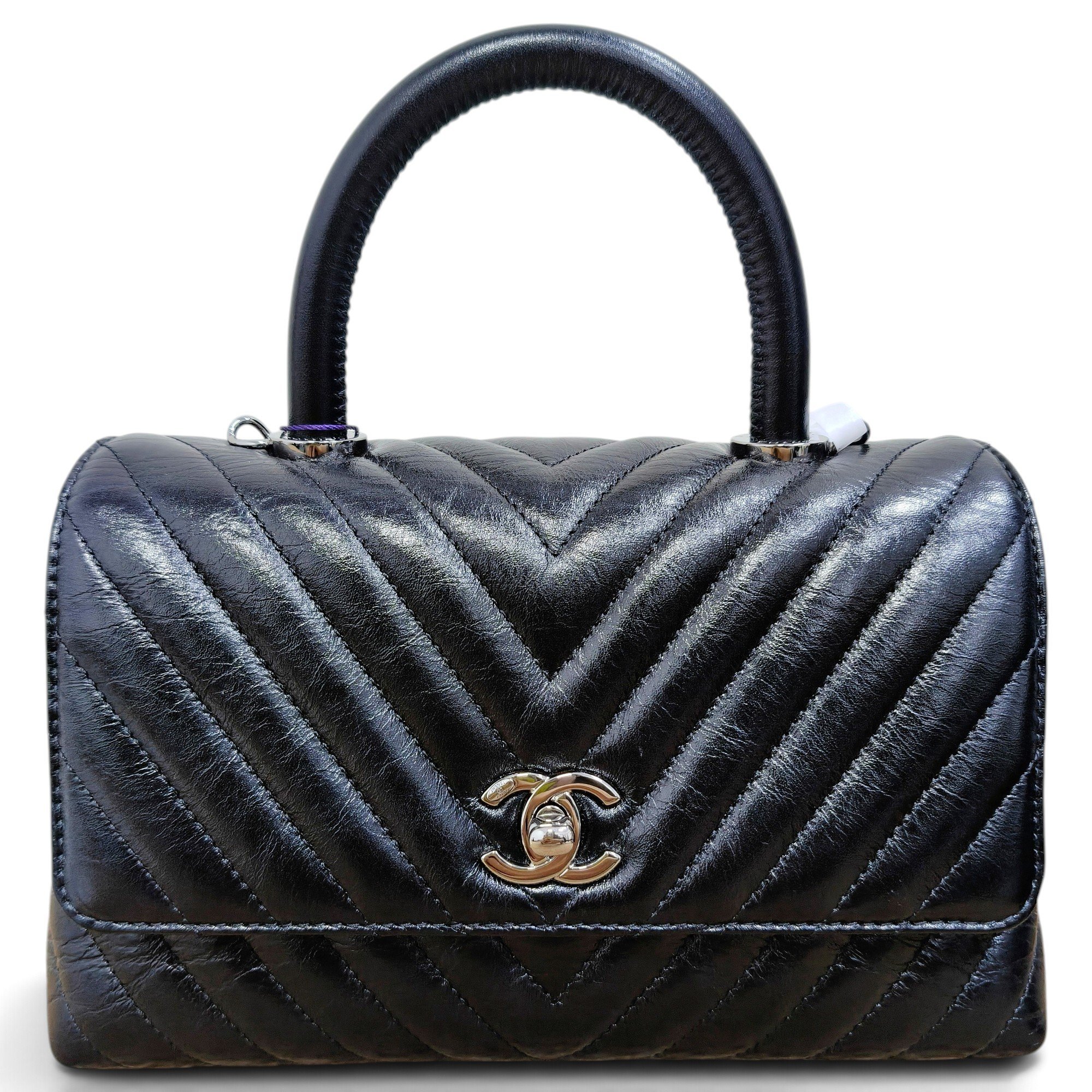 Chanel Coco Handle leather handbag