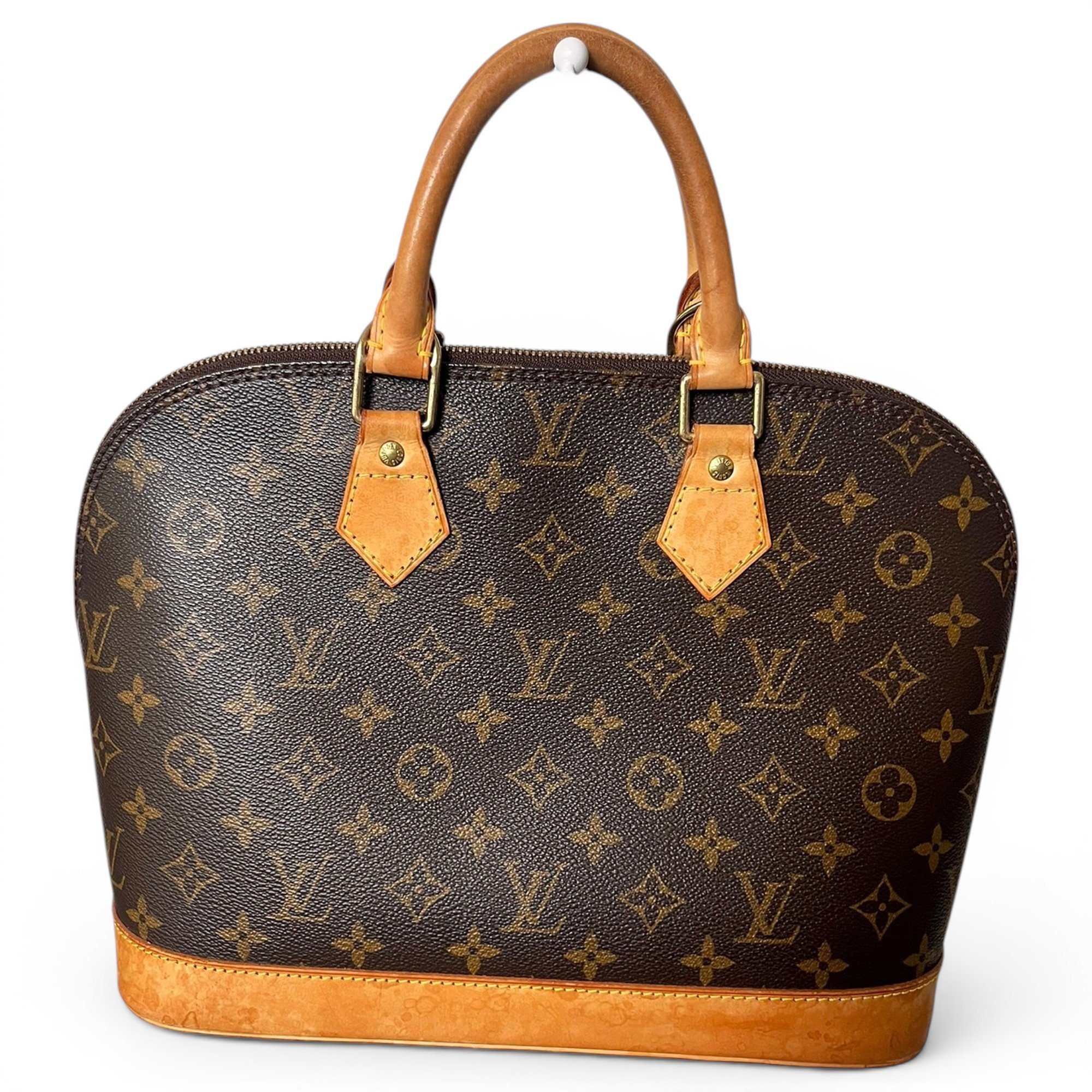 Alma leather handbag