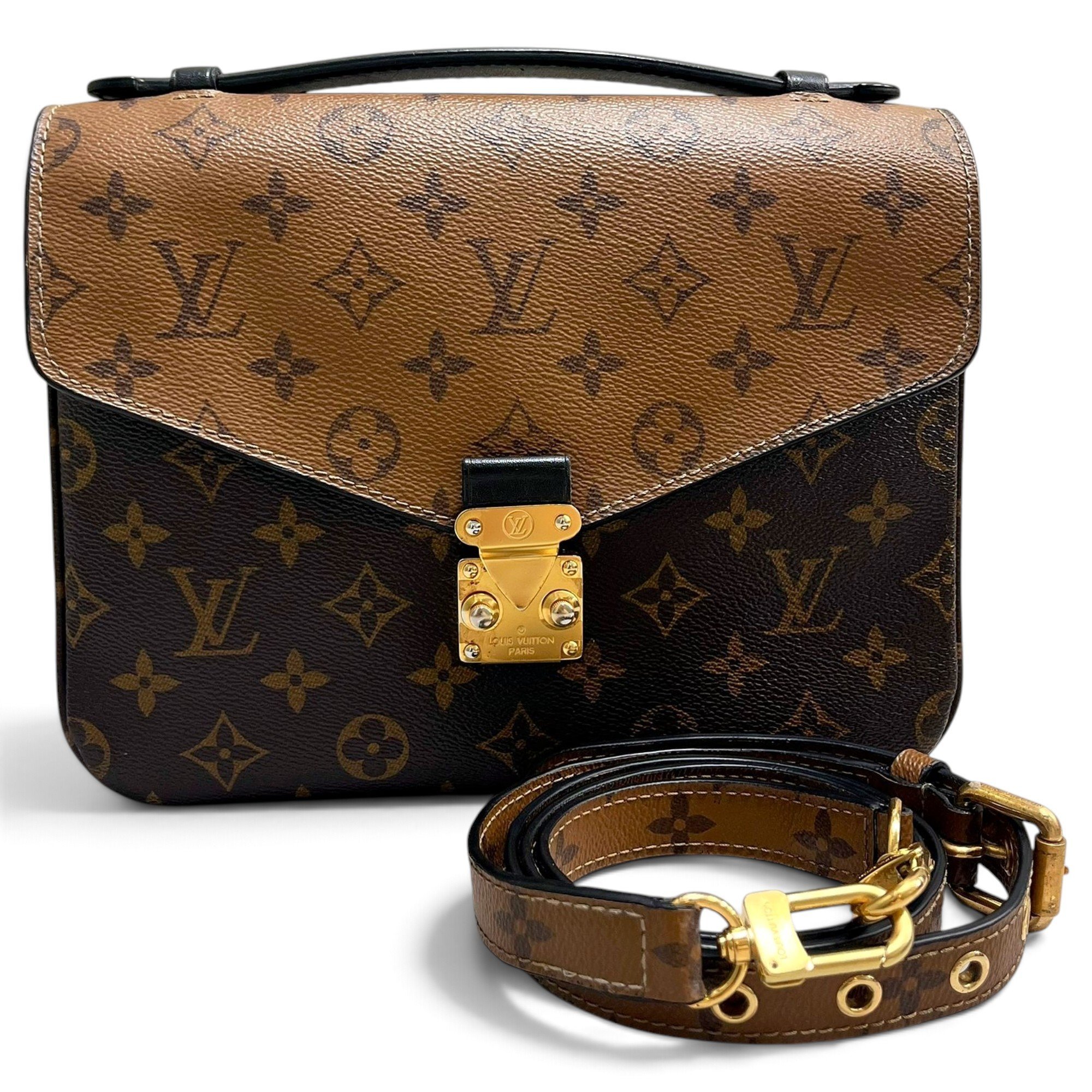 Metis leather handbag