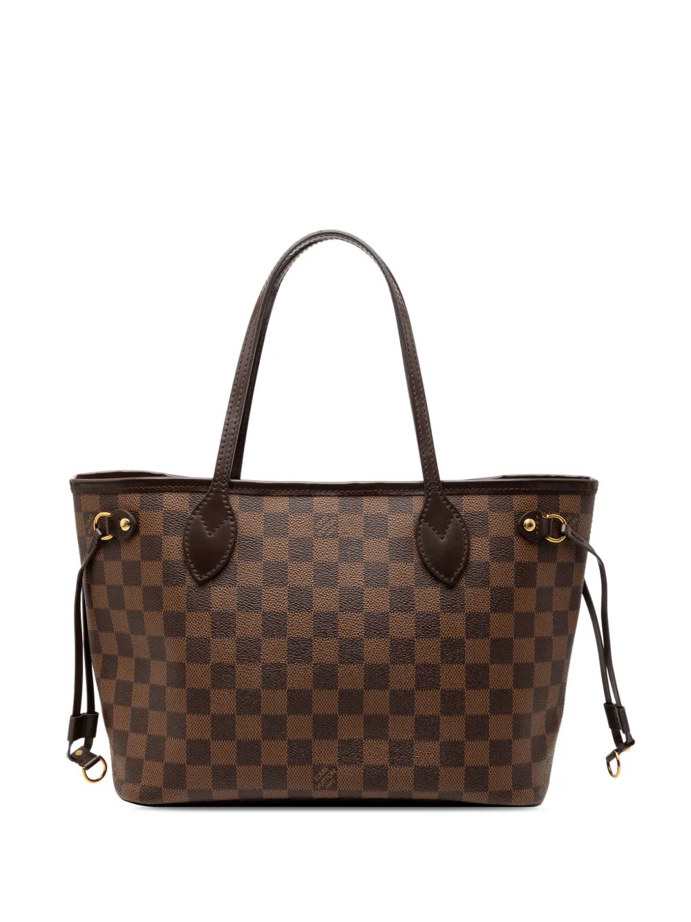 2019 Damier Ebene Neverfull PM tote bag