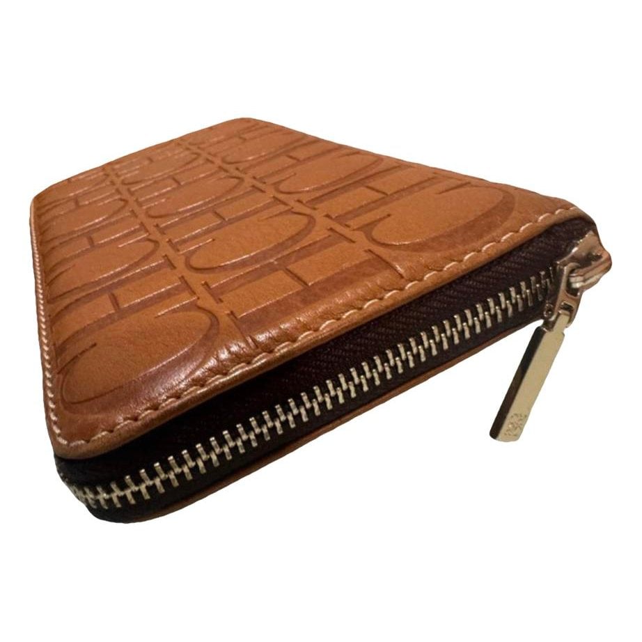 Leather satchel