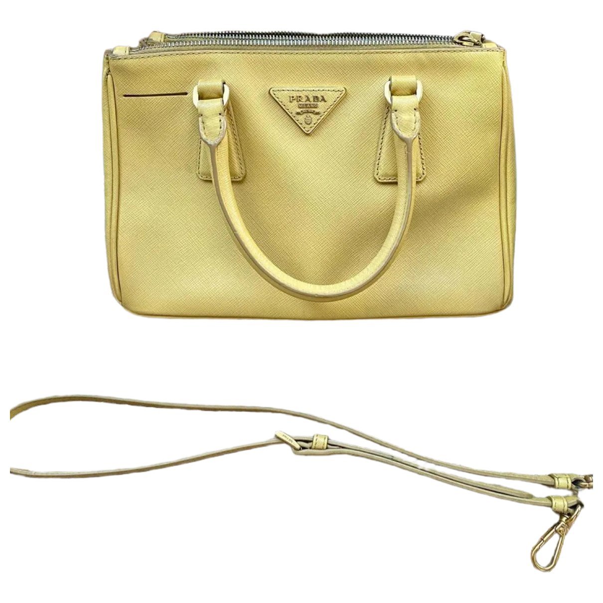 Galleria leather handbag