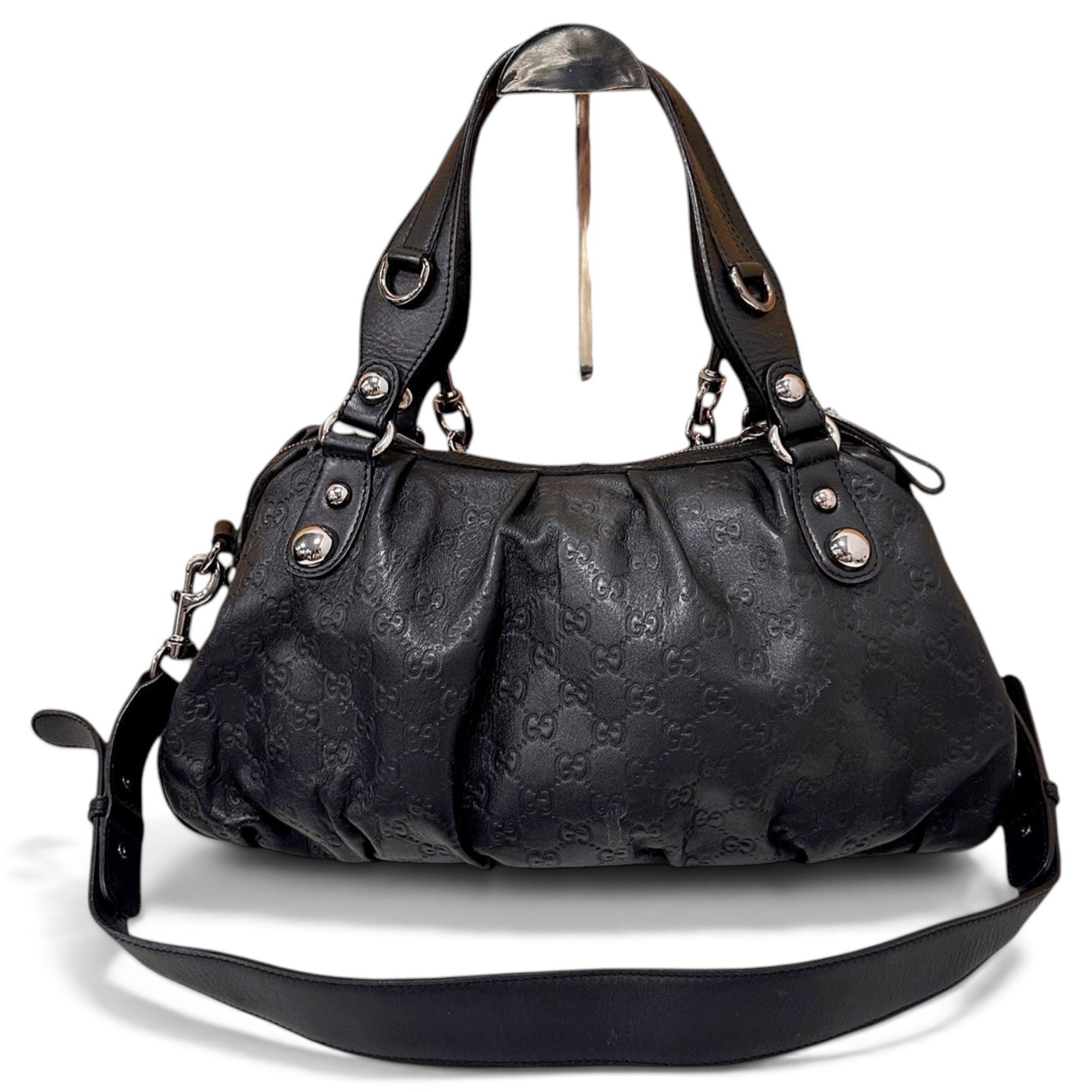 Leather handbag
