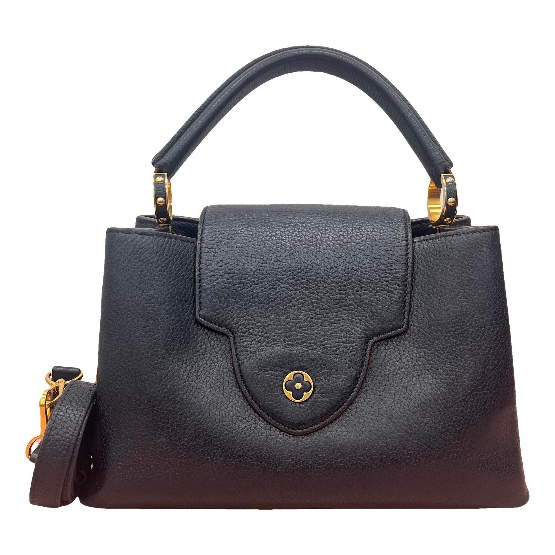 Capucines leather handbag