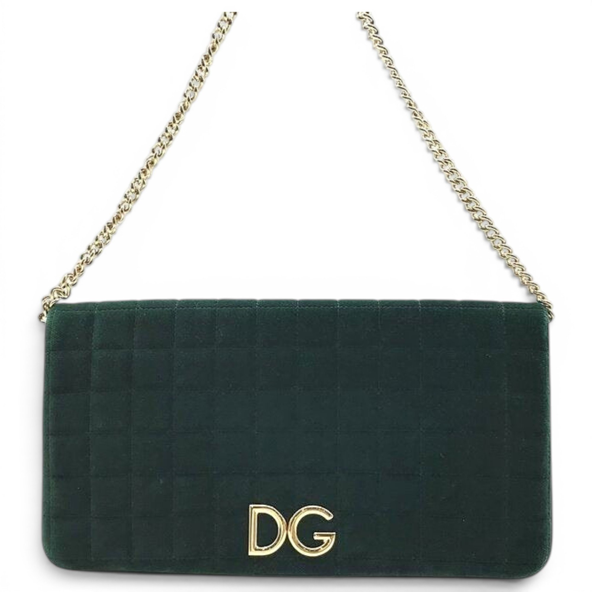 Velvet handbag