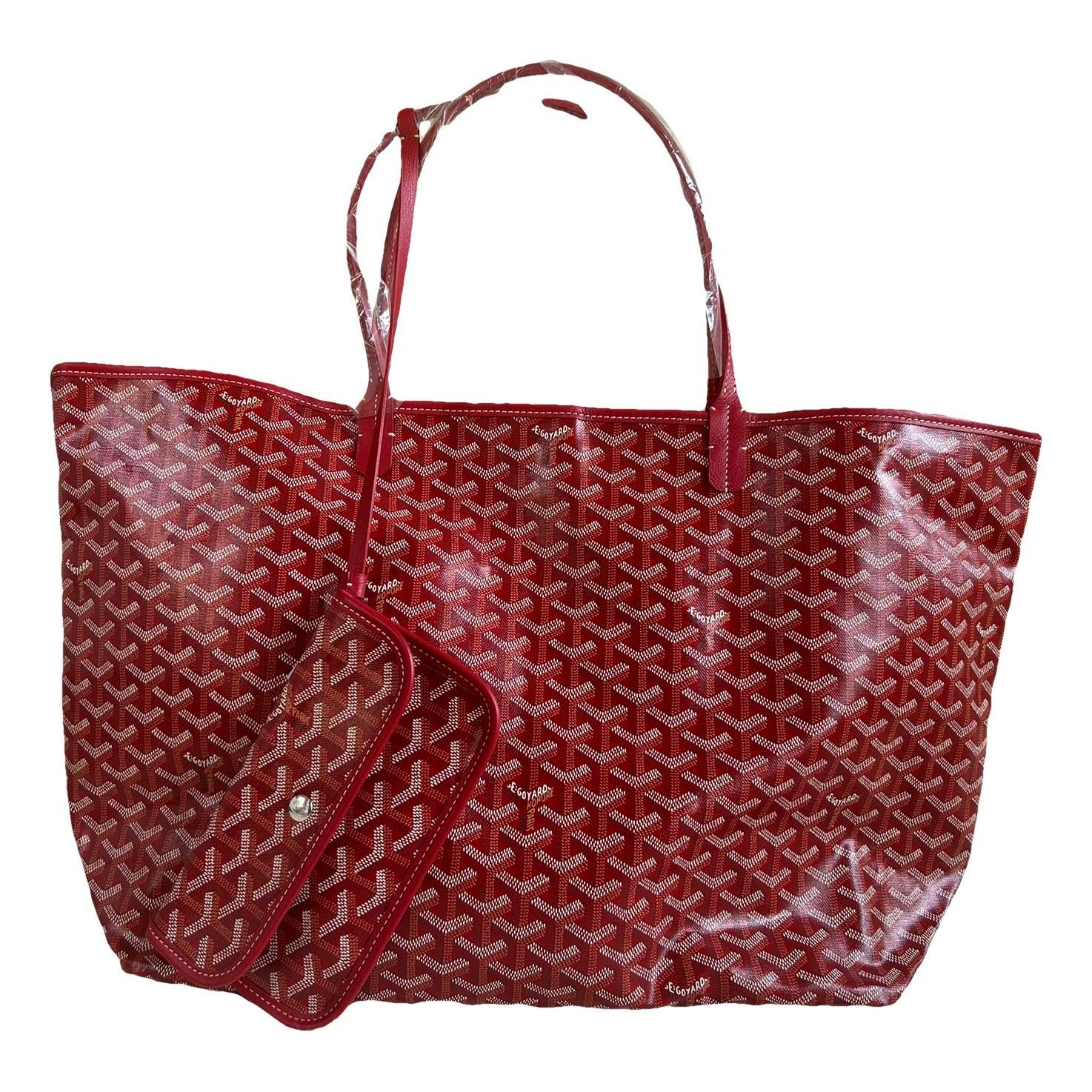 Goyard Saint-Louis leather tote