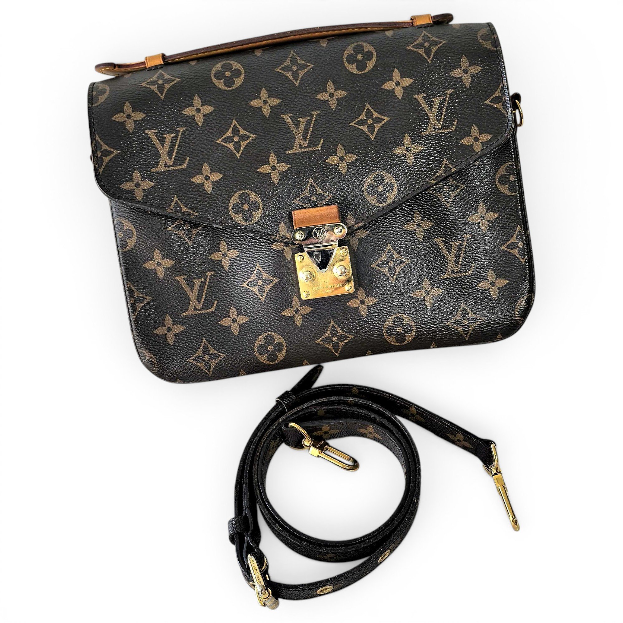 Metis leather crossbody bag