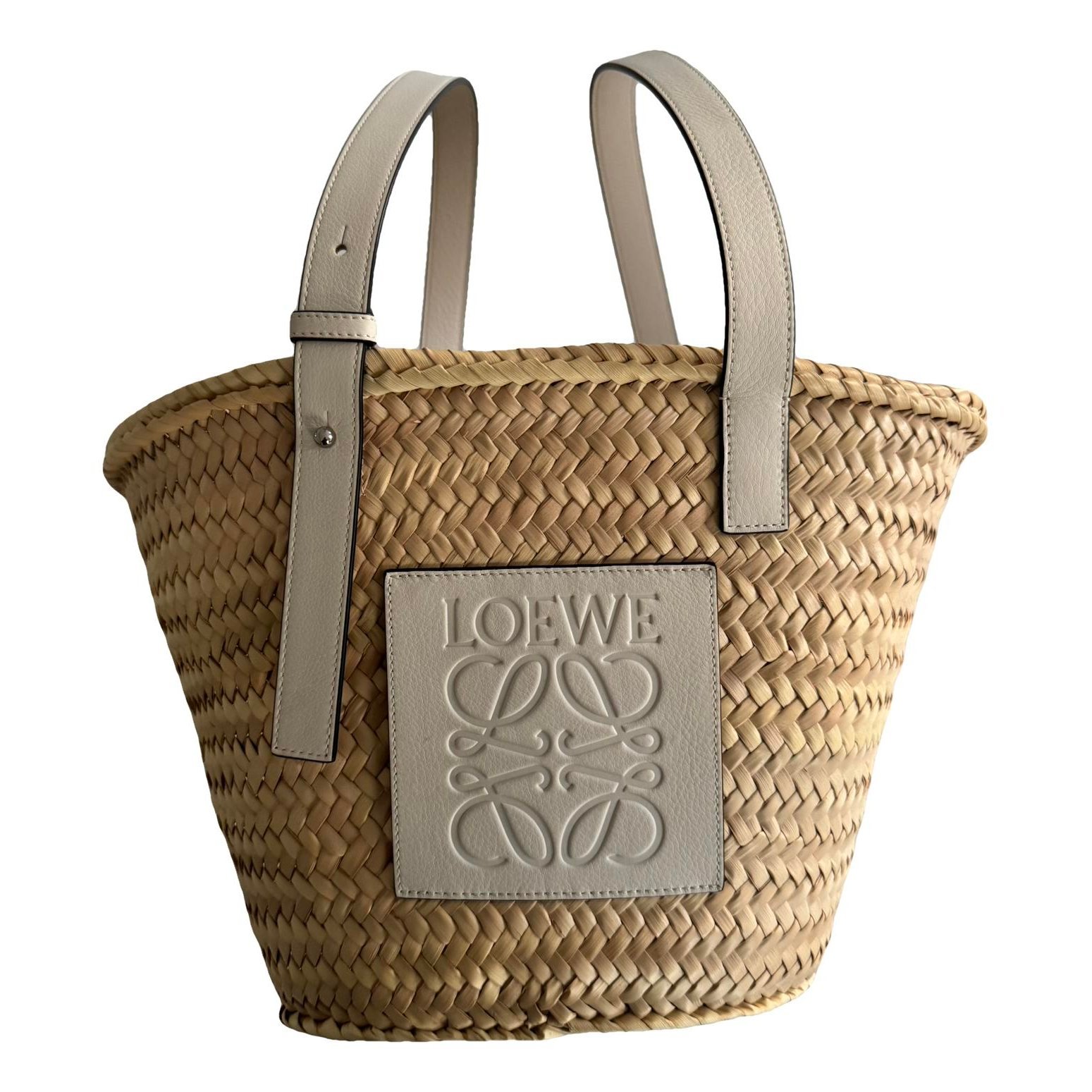Basket Bag leather tote