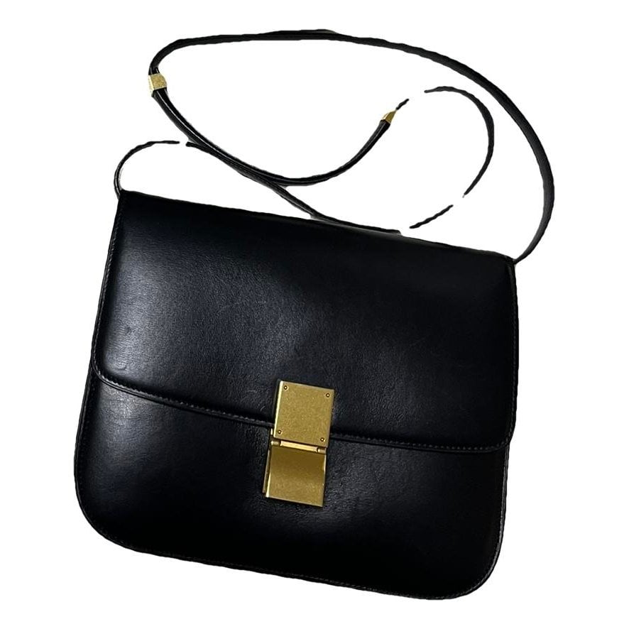 Classic leather crossbody bag
