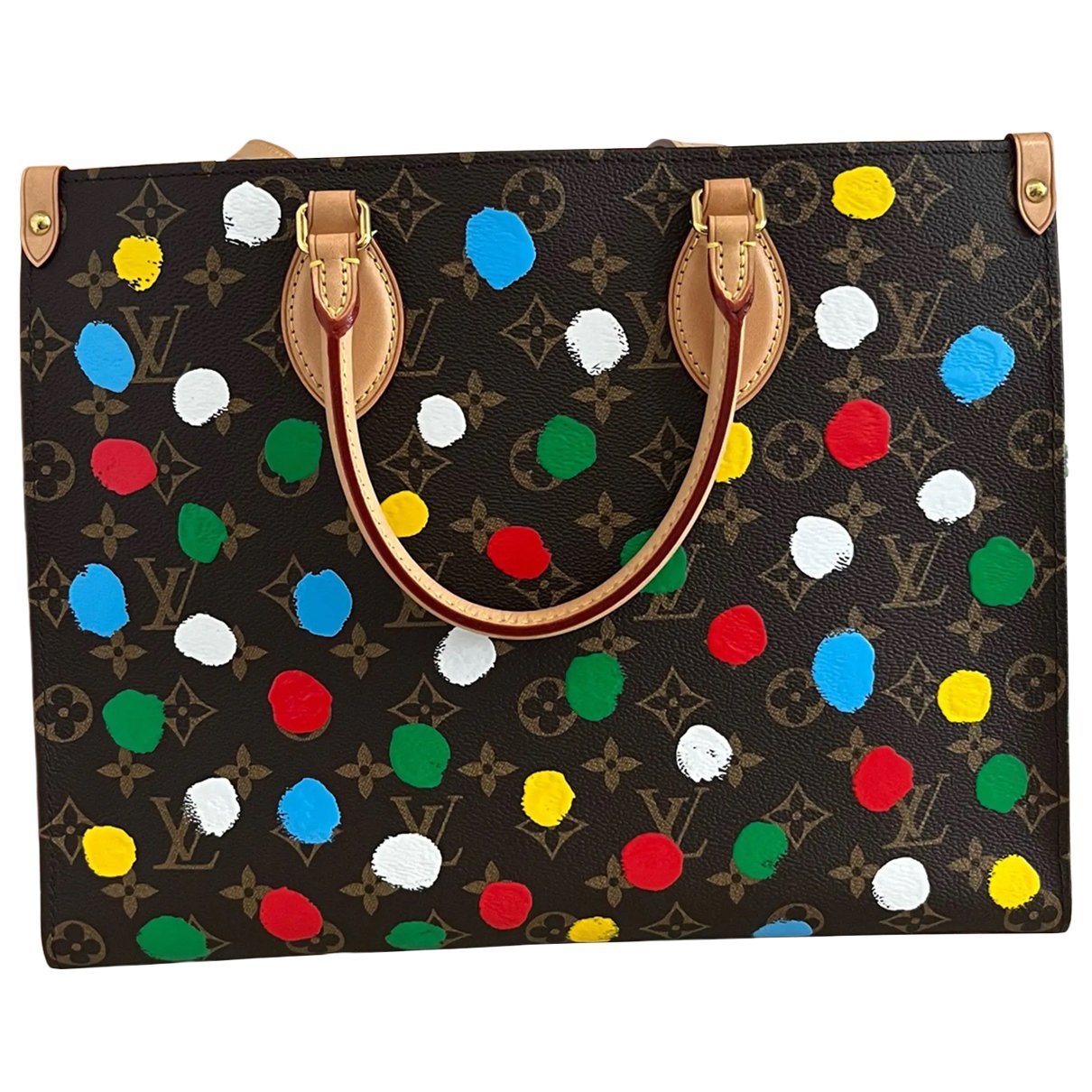 Onthego vinyl handbag